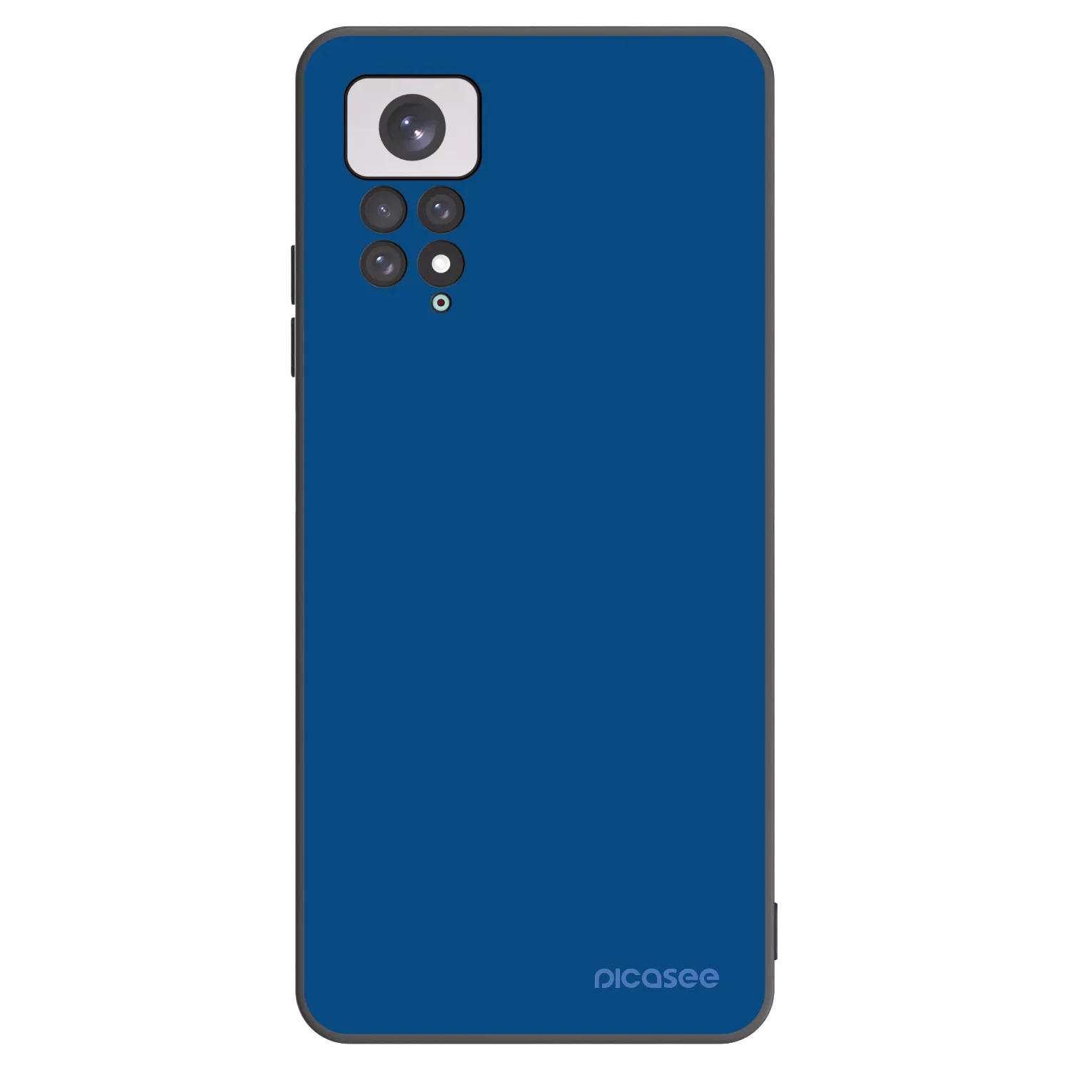 Picasee husă neagră din silicon pentru Xiaomi Redmi Note 11 - Navy Blue