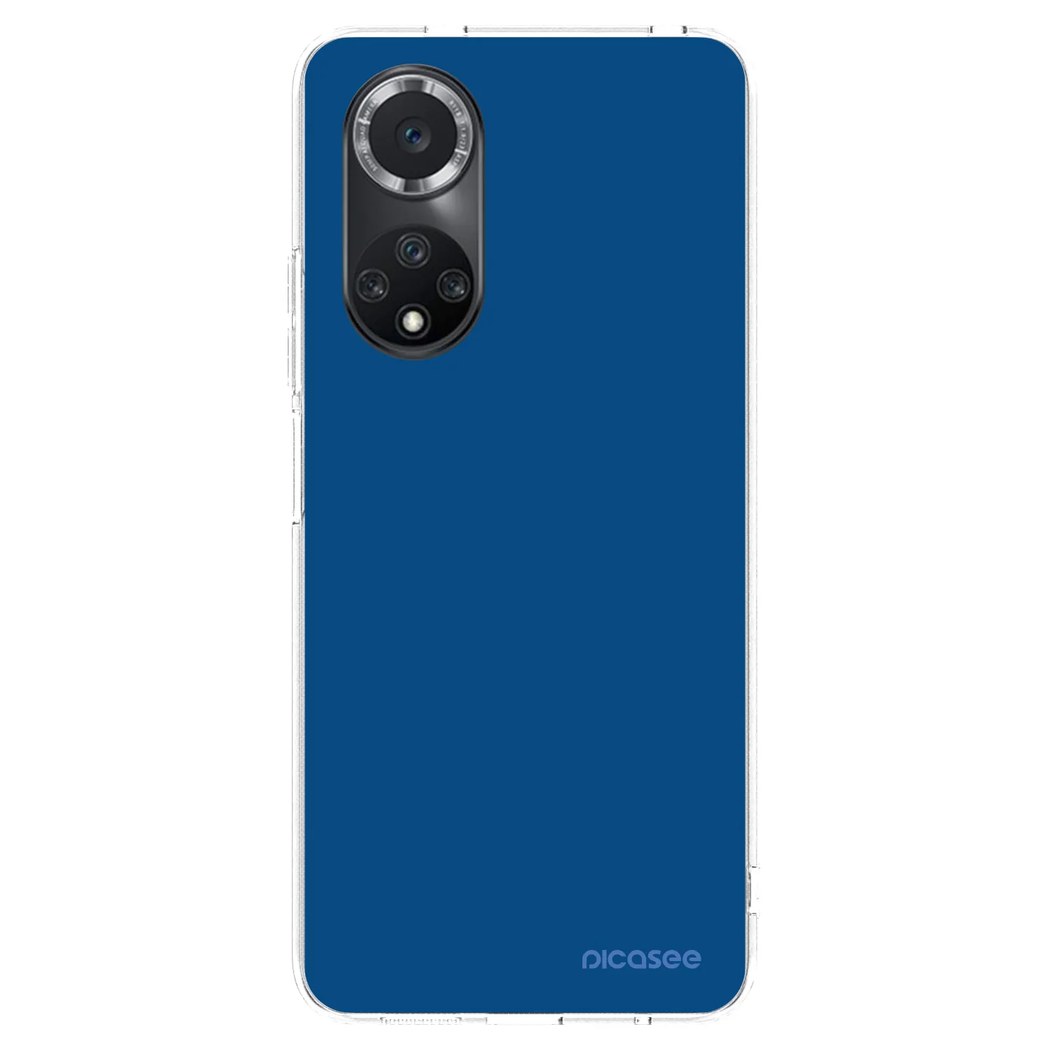 Picasee husă transparentă din silicon pentru Huawei Nova 9 SE - Navy Blue