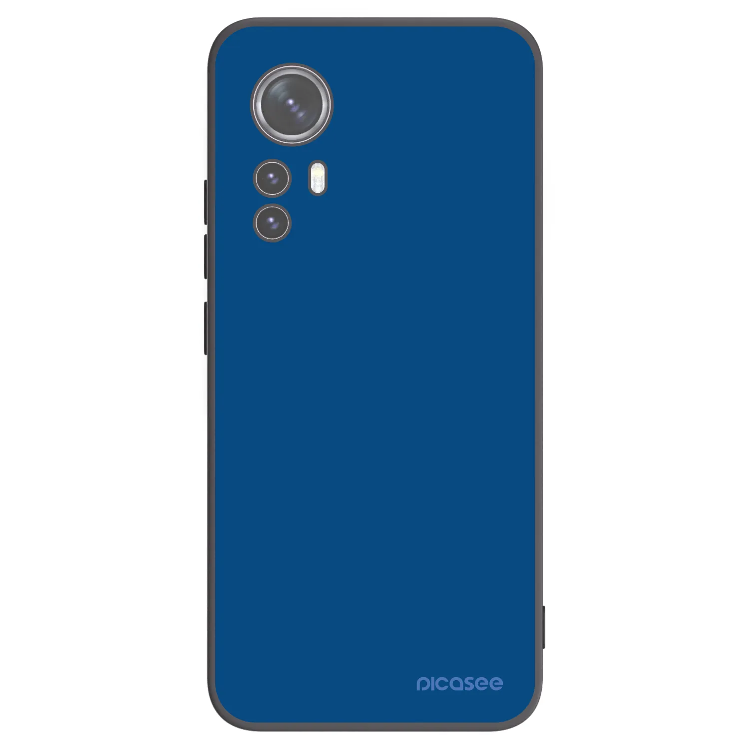 Picasee husă neagră din silicon pentru Xiaomi 12 - Navy Blue