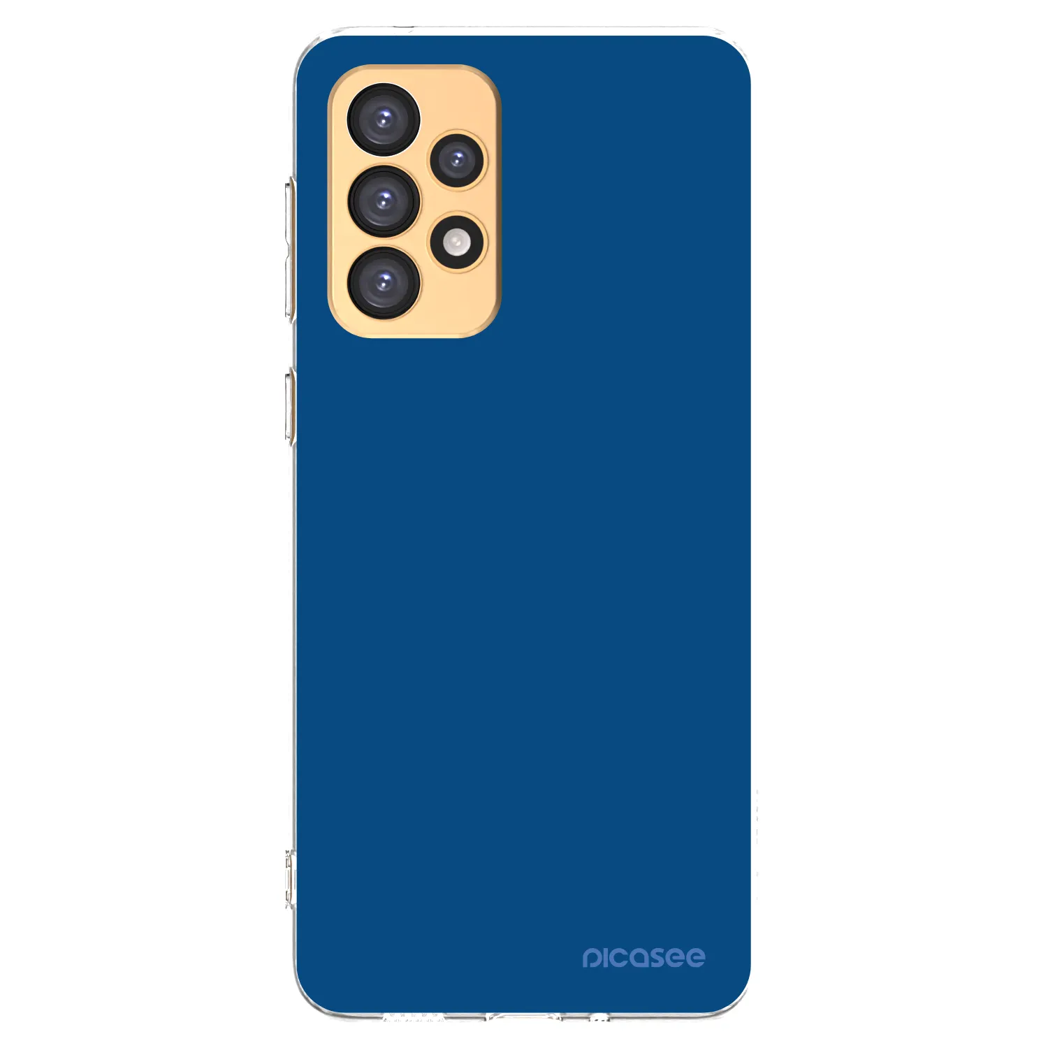 Picasee husă transparentă din silicon pentru Samsung Galaxy A33 5G A336 - Navy Blue