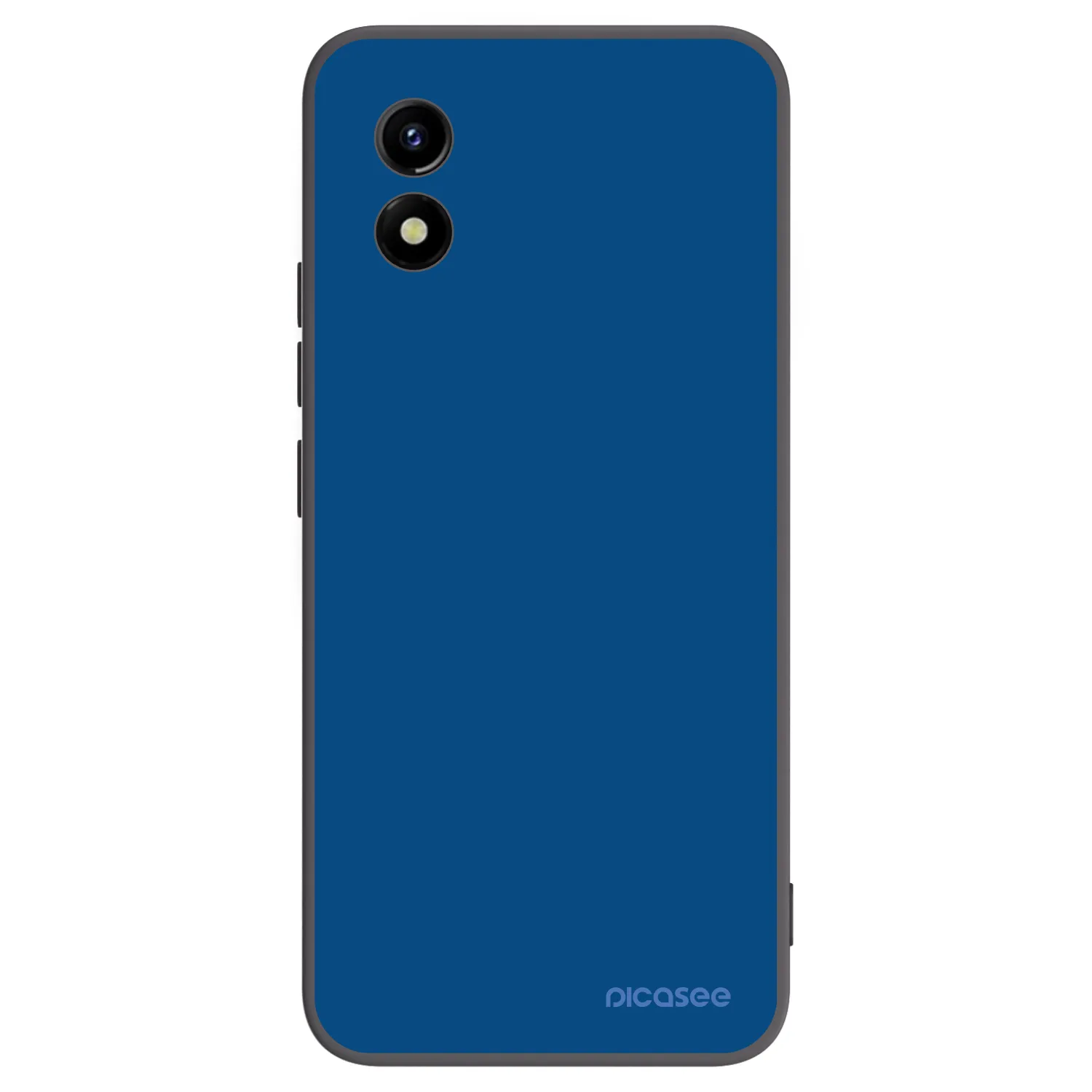 Picasee husă neagră din silicon pentru Vivo Y01 - Navy Blue
