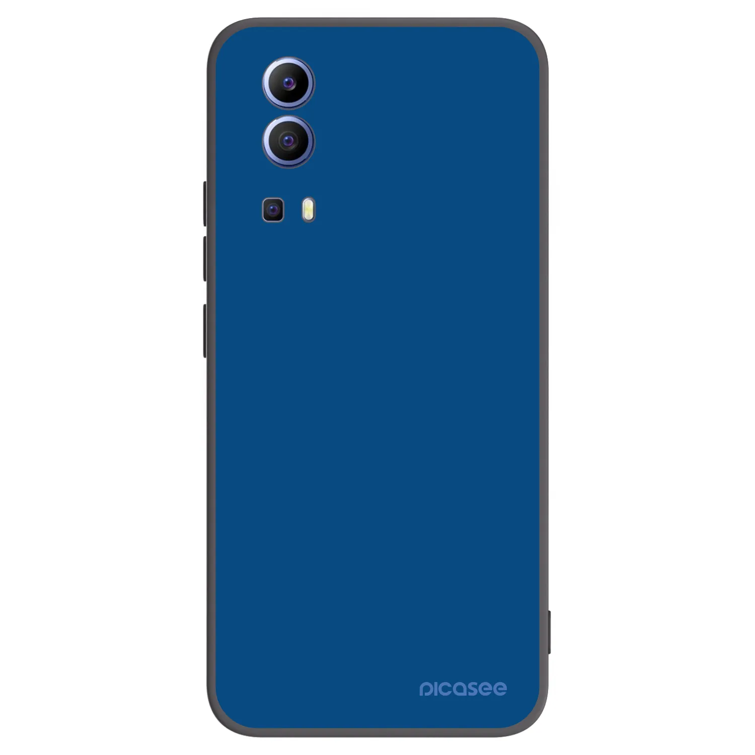 Picasee husă neagră din silicon pentru Vivo Y52 5G - Navy Blue