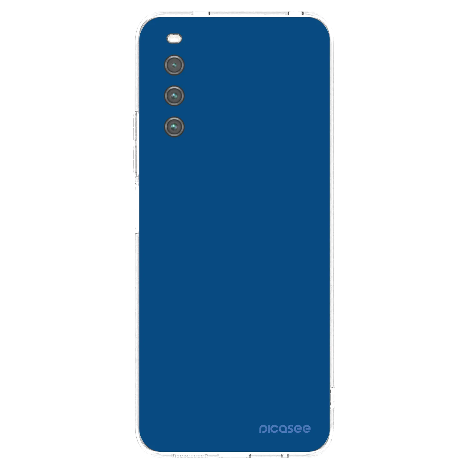 Picasee husă transparentă din silicon pentru Sony Xperia 10 IV 5G - Navy Blue
