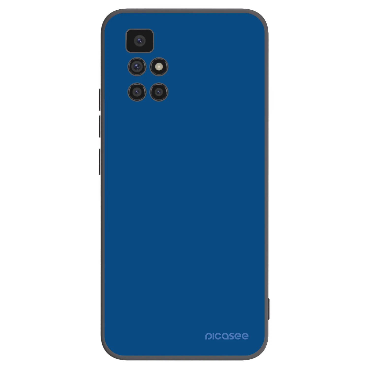 Picasee husă neagră din silicon pentru Xiaomi Redmi 10 (2022) - Navy Blue