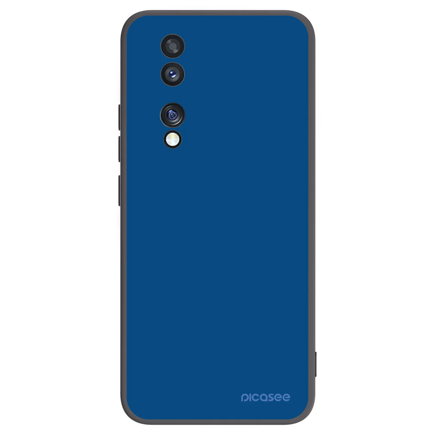 Picasee husă neagră din silicon pentru Honor 70 - Navy Blue