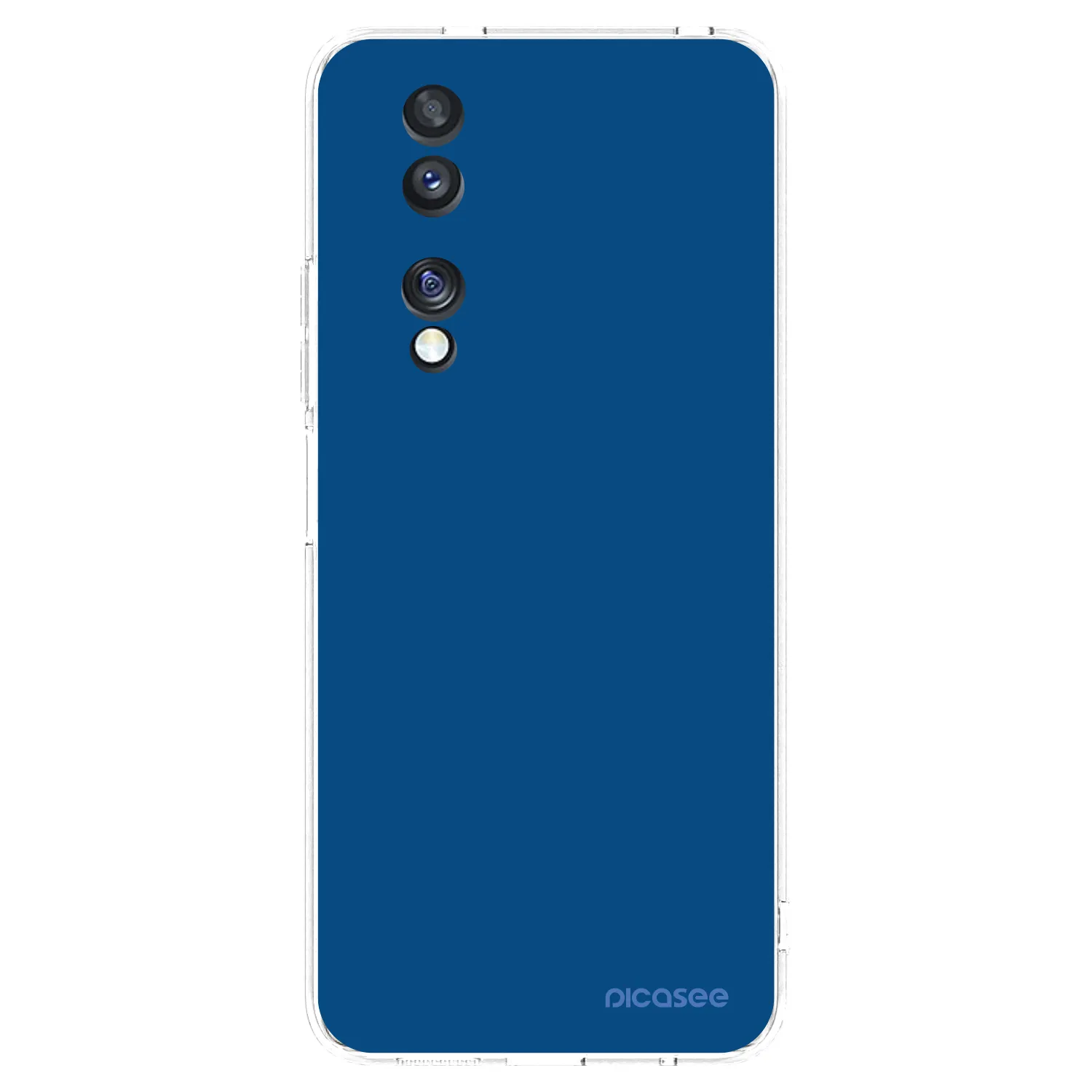 Picasee husă transparentă din silicon pentru Honor 70 - Navy Blue