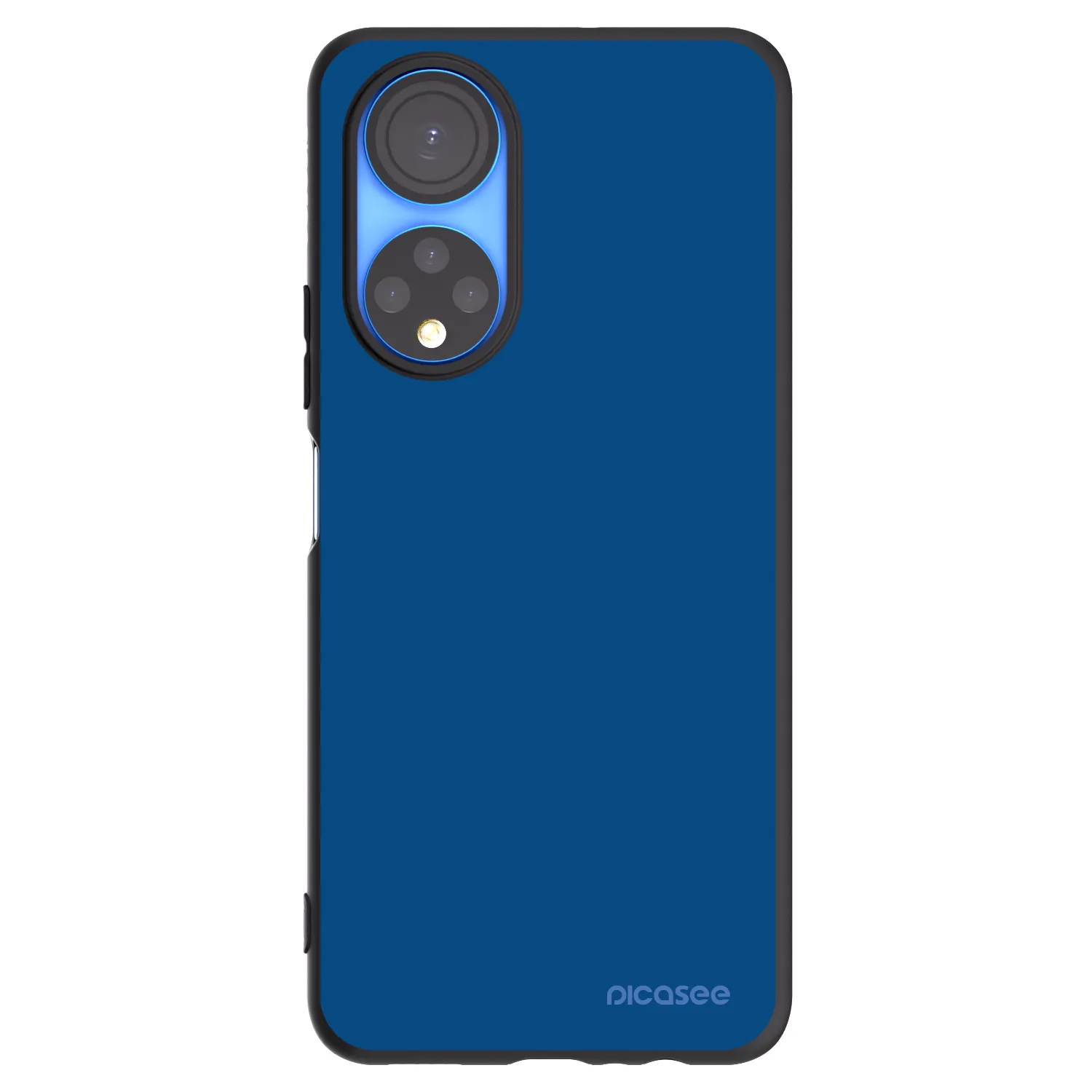 Picasee husă neagră din silicon pentru Honor X7 - Navy Blue