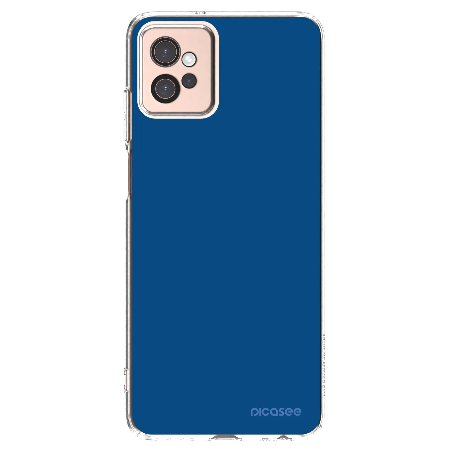 Picasee husă transparentă din silicon pentru Motorola Moto G32 - Navy Blue