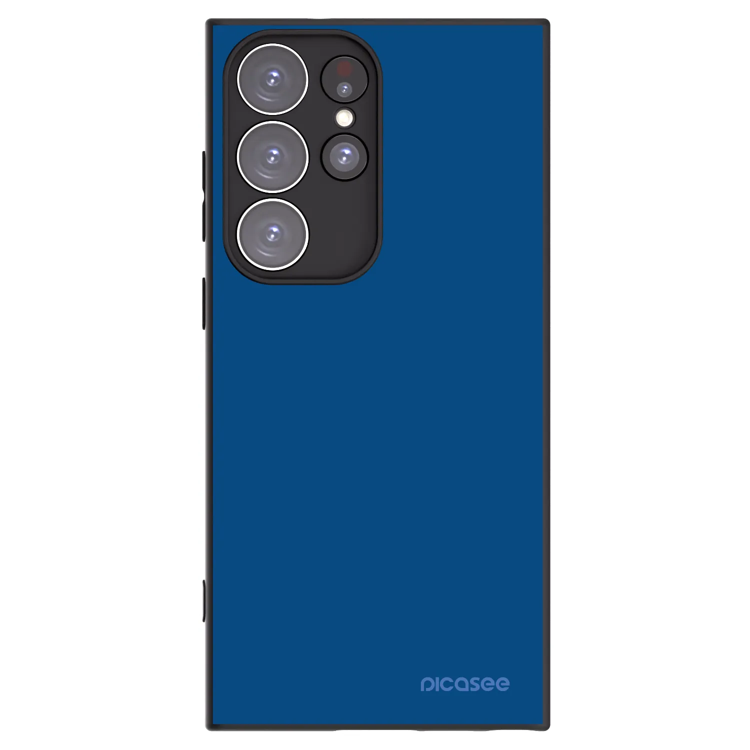 Picasee husă neagră din silicon pentru Samsung Galaxy S23 Ultra 5G - Navy Blue