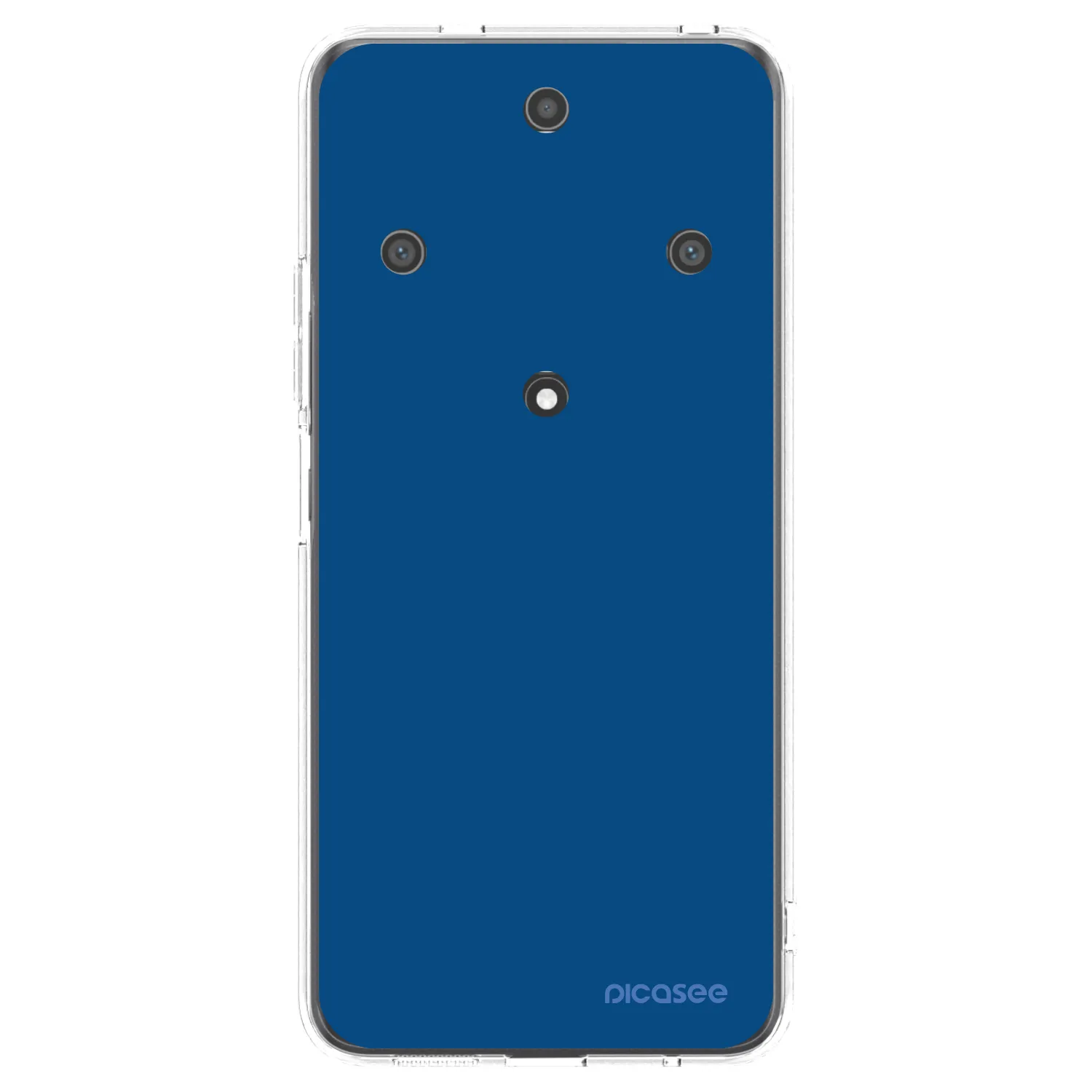 Picasee husă transparentă din silicon pentru Honor Magic5 Lite 5G - Navy Blue