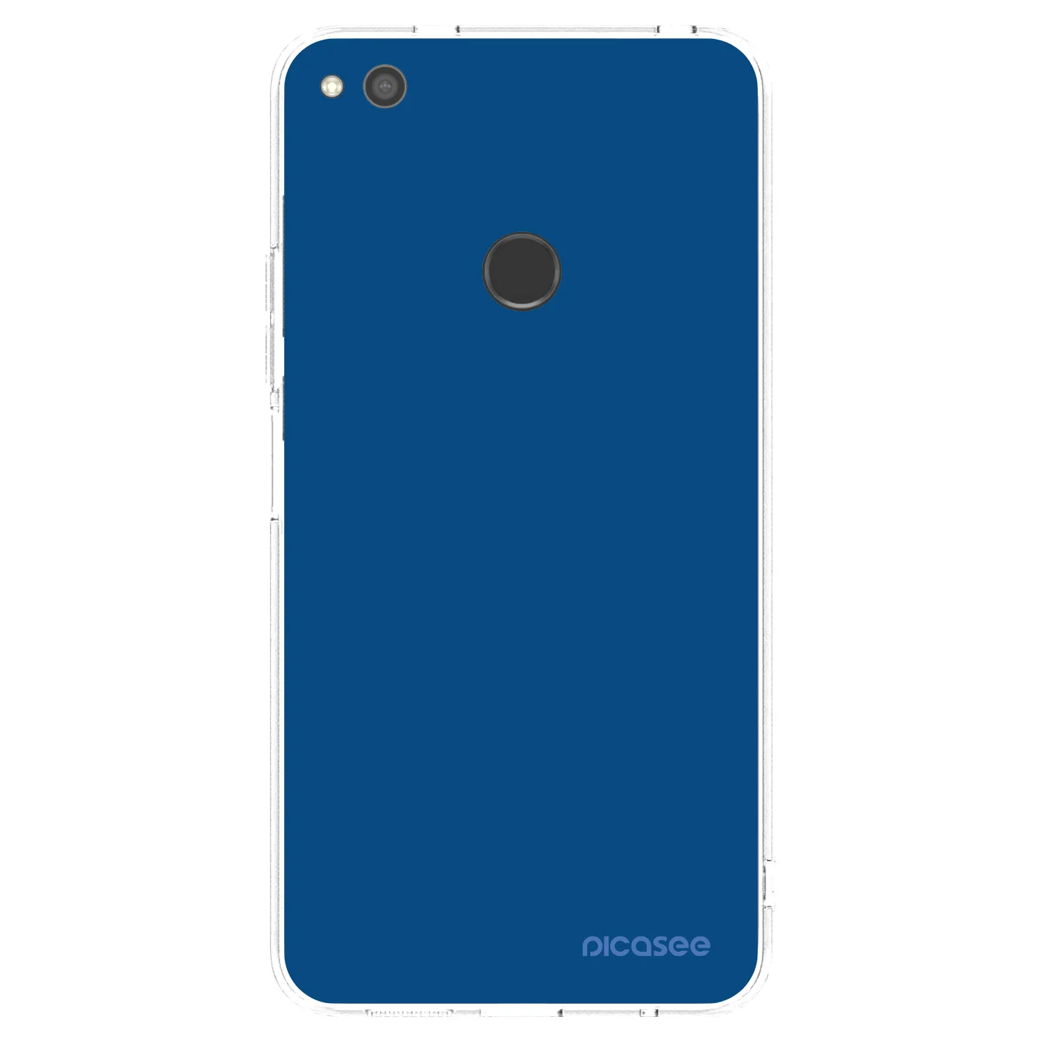 Picasee husă transparentă din silicon pentru Huawei P9 Lite 2017 - Navy Blue