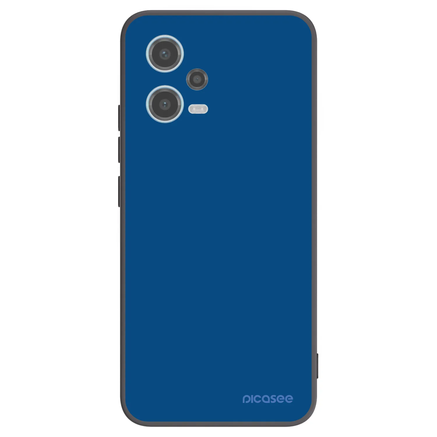 Picasee husă neagră din silicon pentru Xiaomi Redmi Note 12 5G - Navy Blue