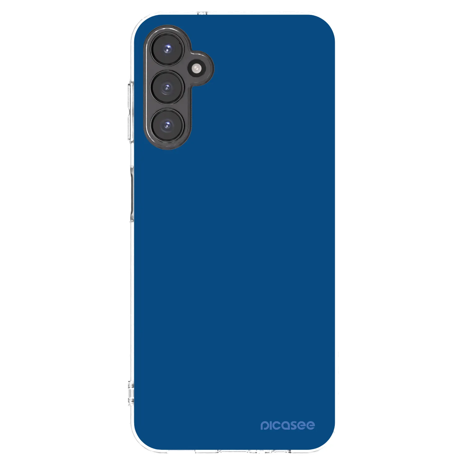 Picasee husă transparentă din silicon pentru Samsung Galaxy A14 4G A145R - Navy Blue