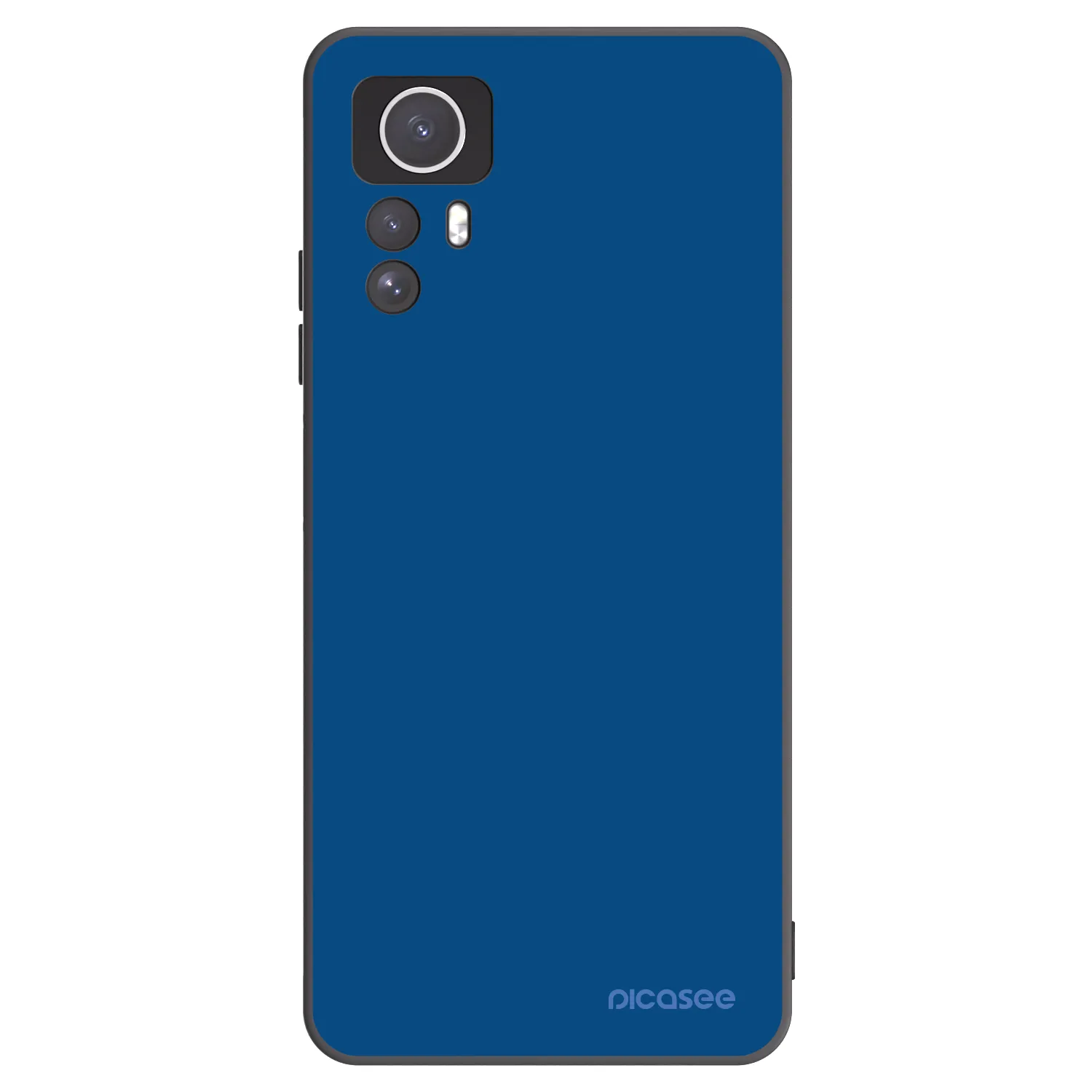 Picasee husă neagră din silicon pentru Xiaomi Redmi Note 12S - Navy Blue