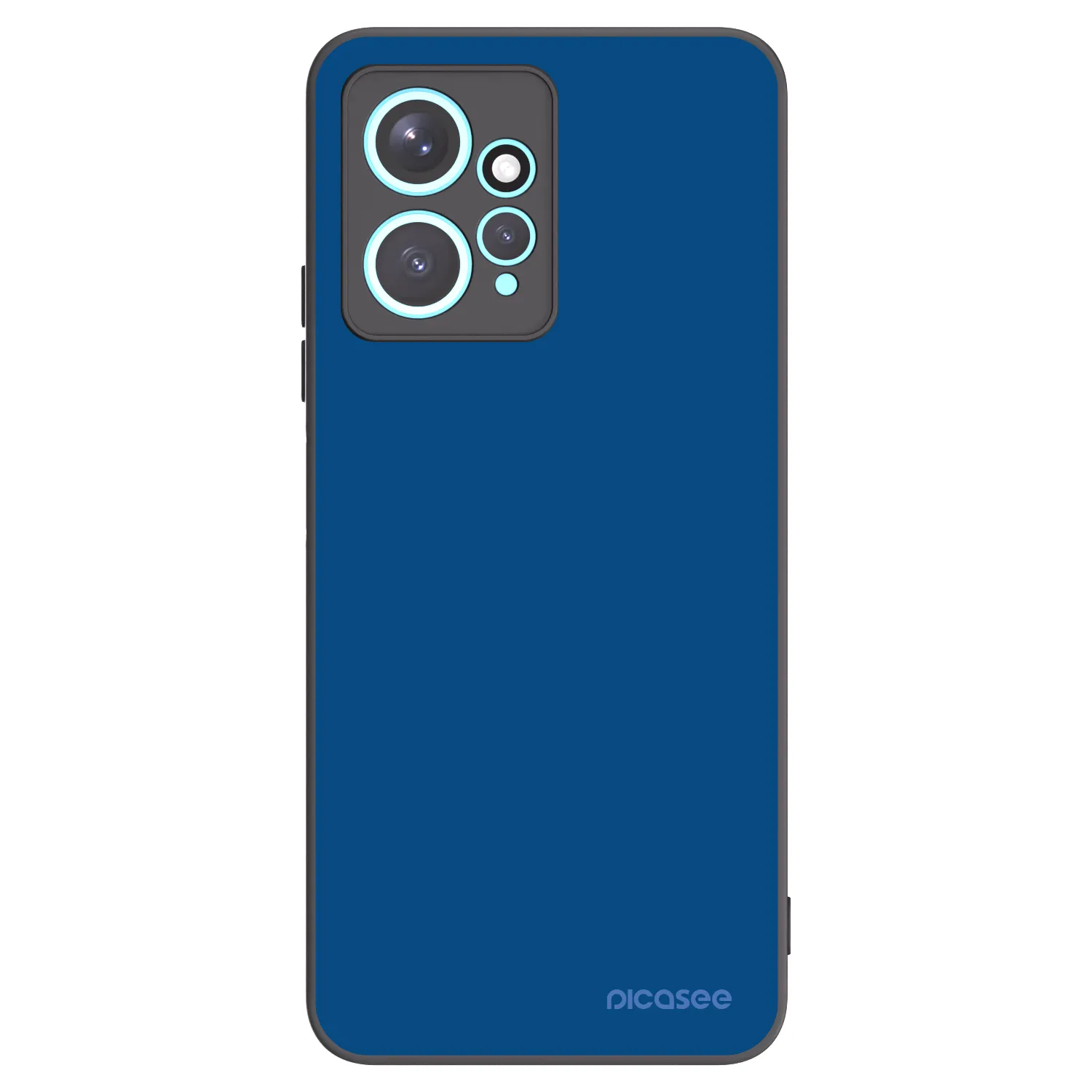 Picasee husă neagră din silicon pentru Xiaomi Redmi Note 12 4G - Navy Blue