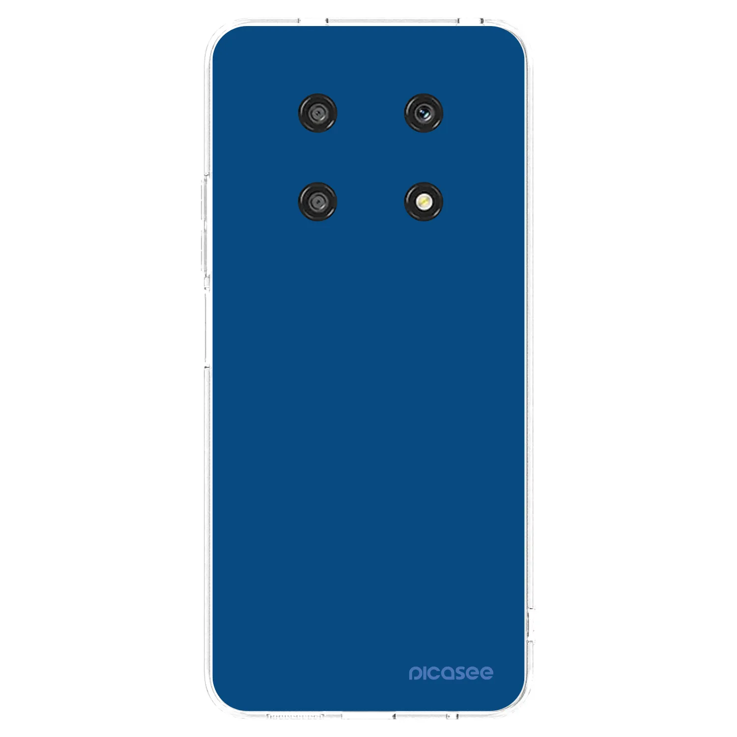Picasee husă transparentă din silicon pentru Honor Magic4 Lite 5G - Navy Blue