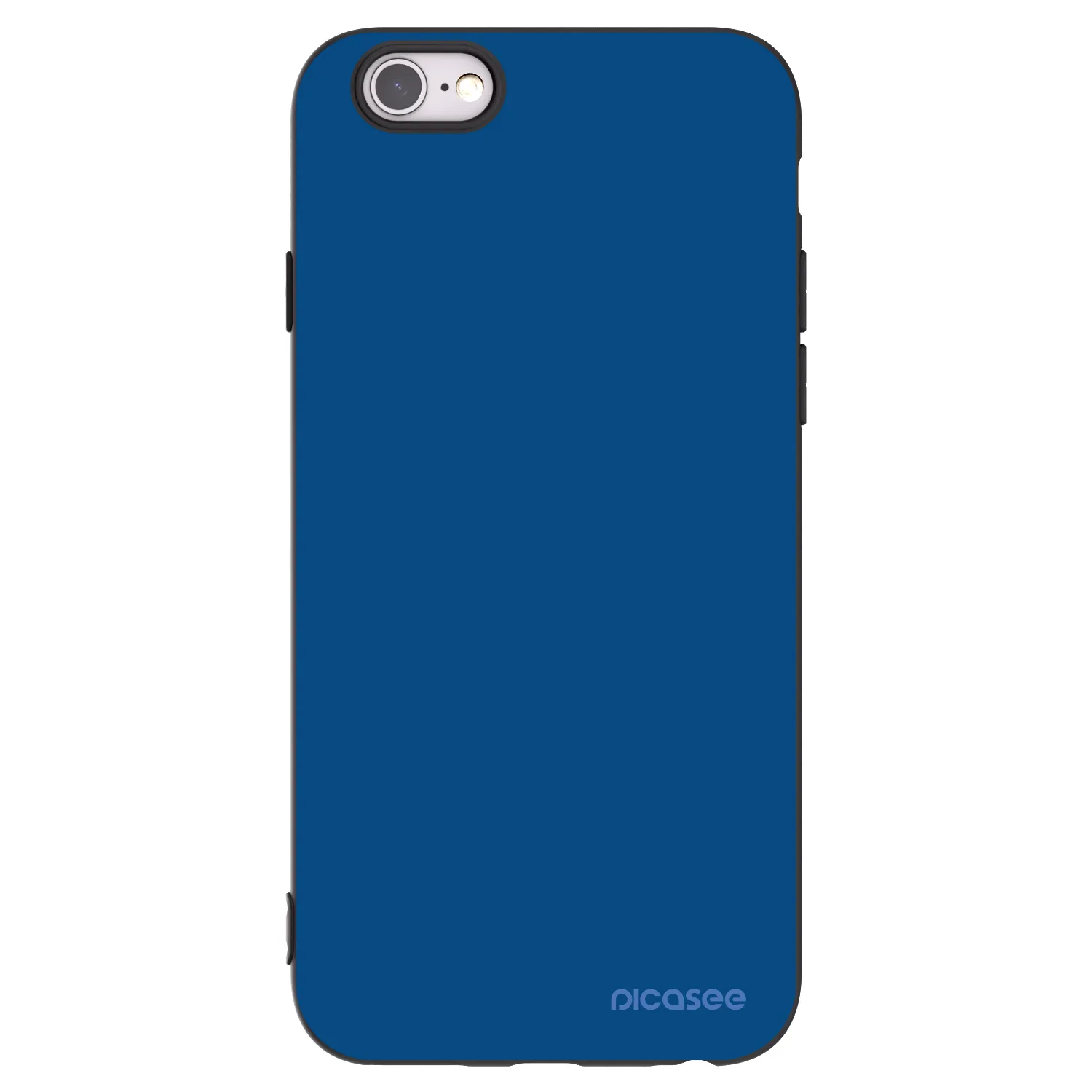 Picasee husă neagră din silicon pentru Apple iPhone 6/6S - Navy Blue