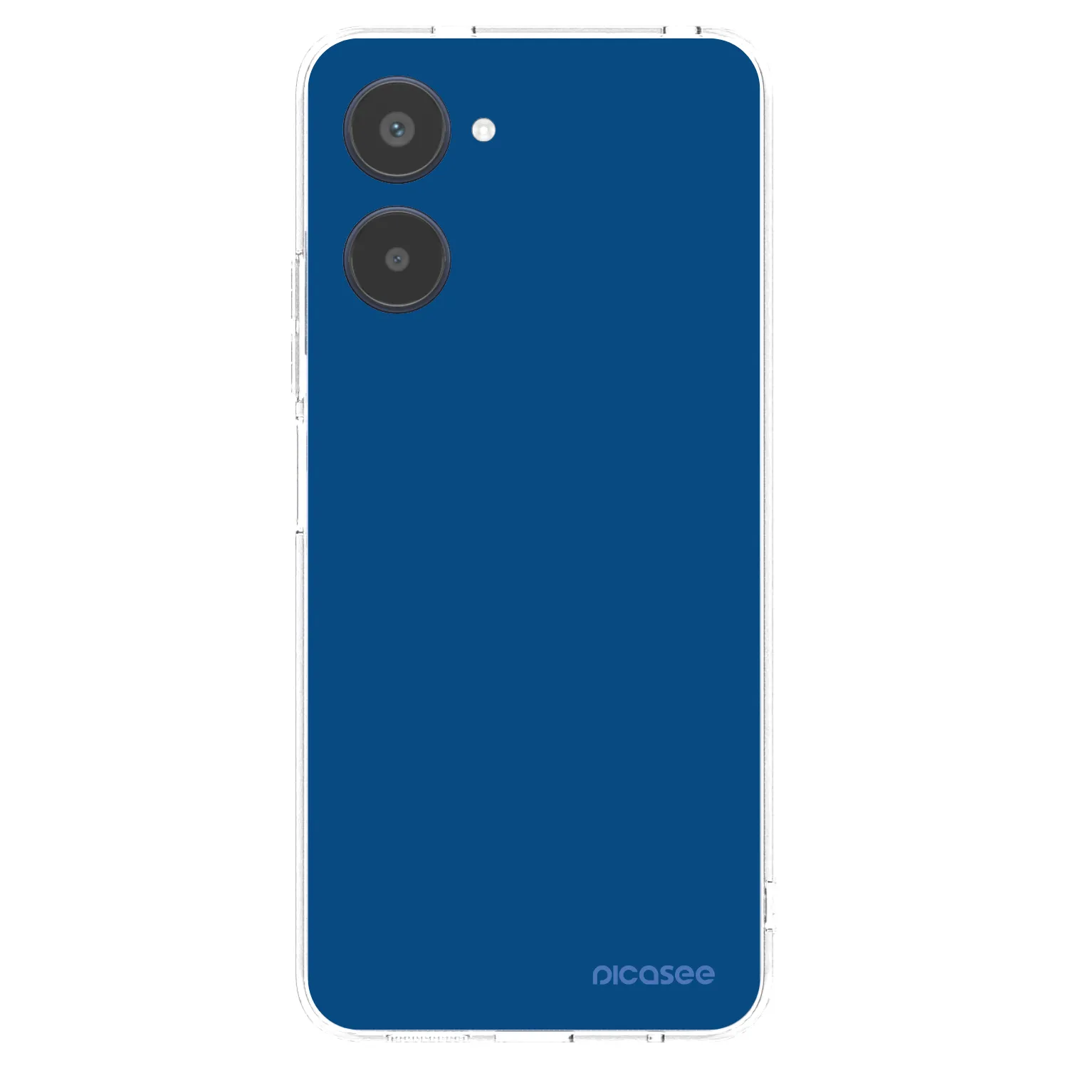 Picasee husă transparentă din silicon pentru Realme 10 4G - Navy Blue