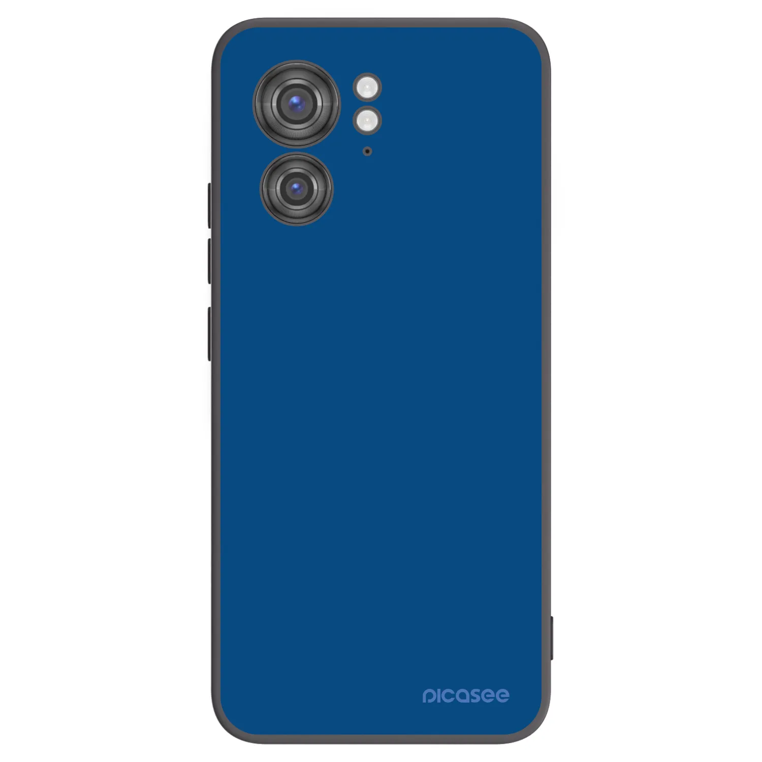Picasee husă neagră din silicon pentru Motorola Edge 40 - Navy Blue