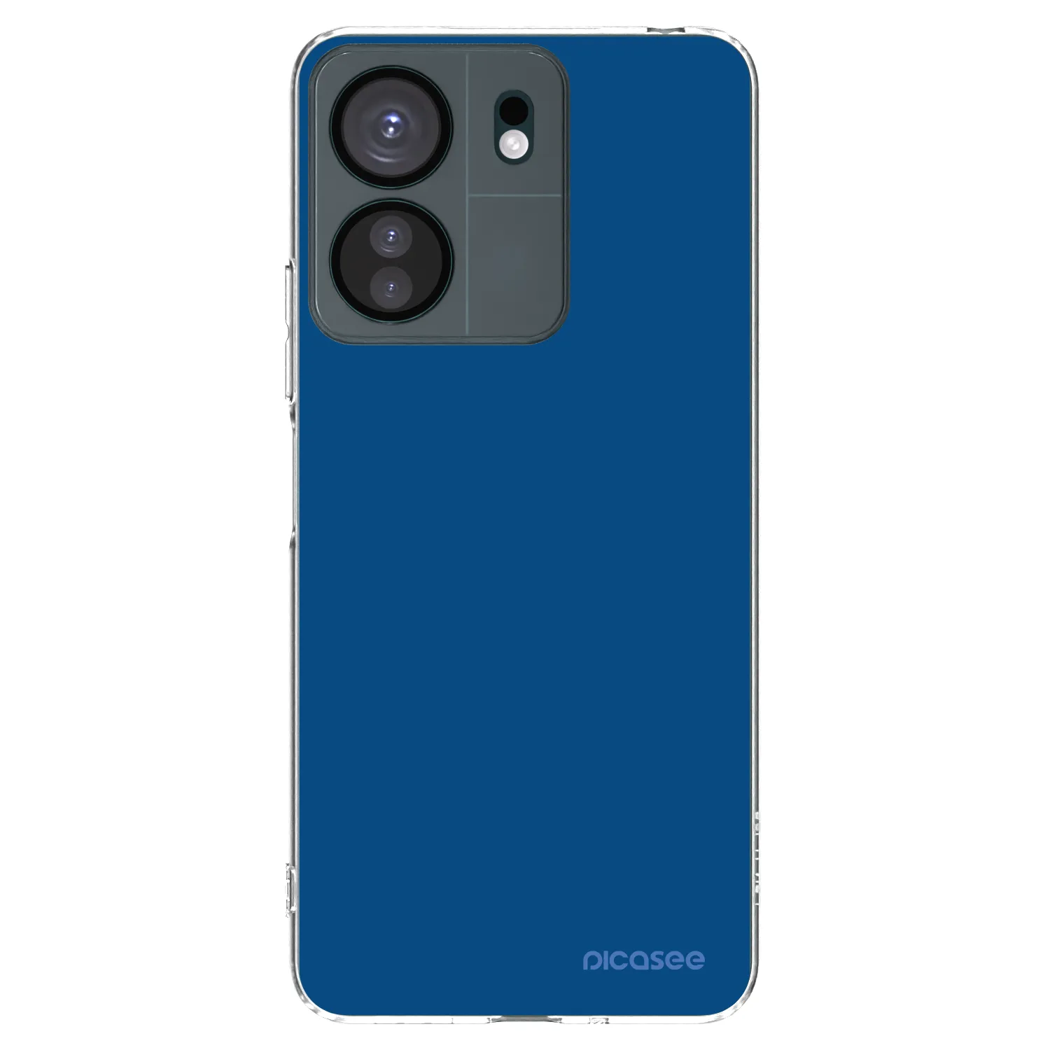 Picasee husă transparentă din silicon pentru Xiaomi Redmi 13C 4G - Navy Blue