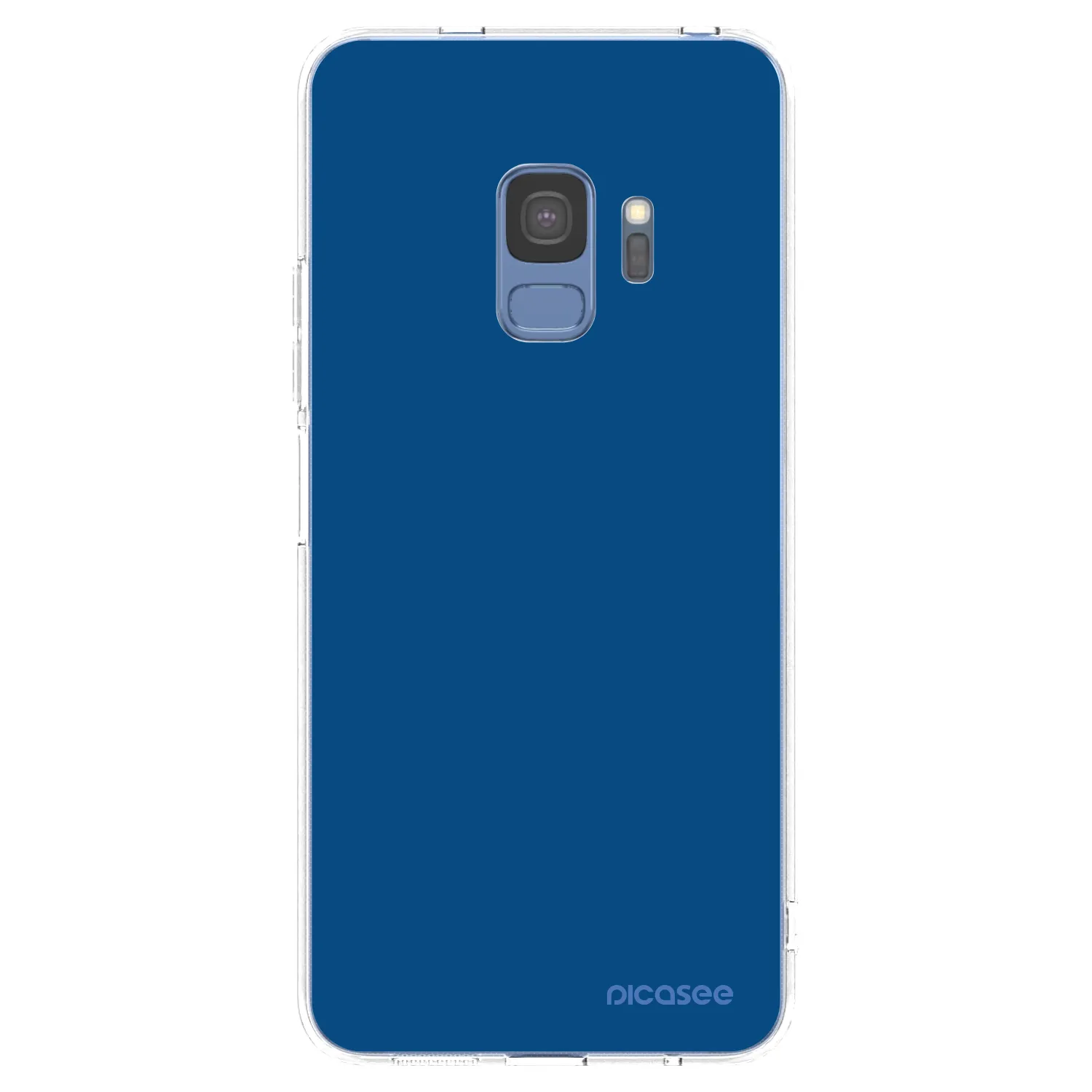 Picasee husă transparentă din silicon pentru Samsung Galaxy S9 G960F - Navy Blue