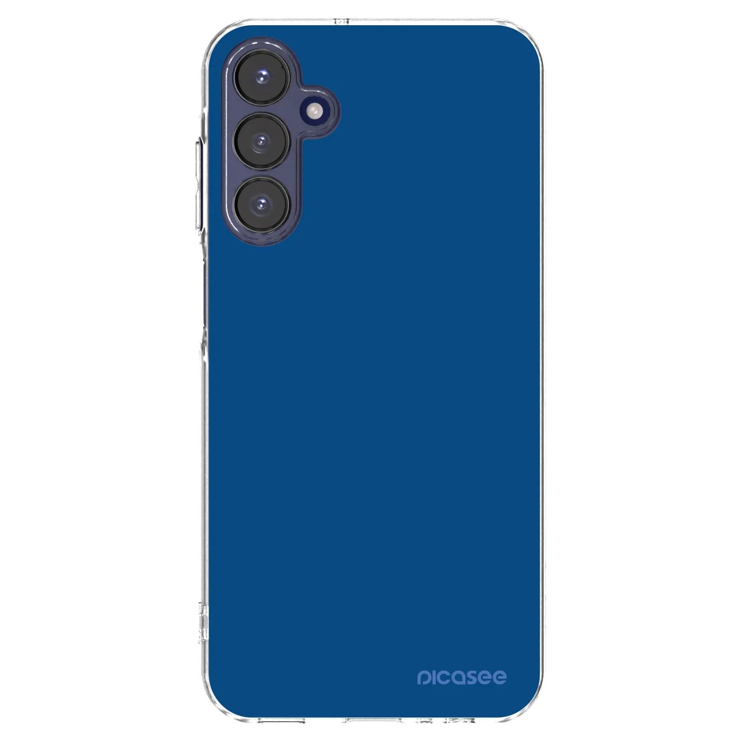 Picasee husă transparentă din silicon pentru Samsung Galaxy A15 A155F 4G - Navy Blue