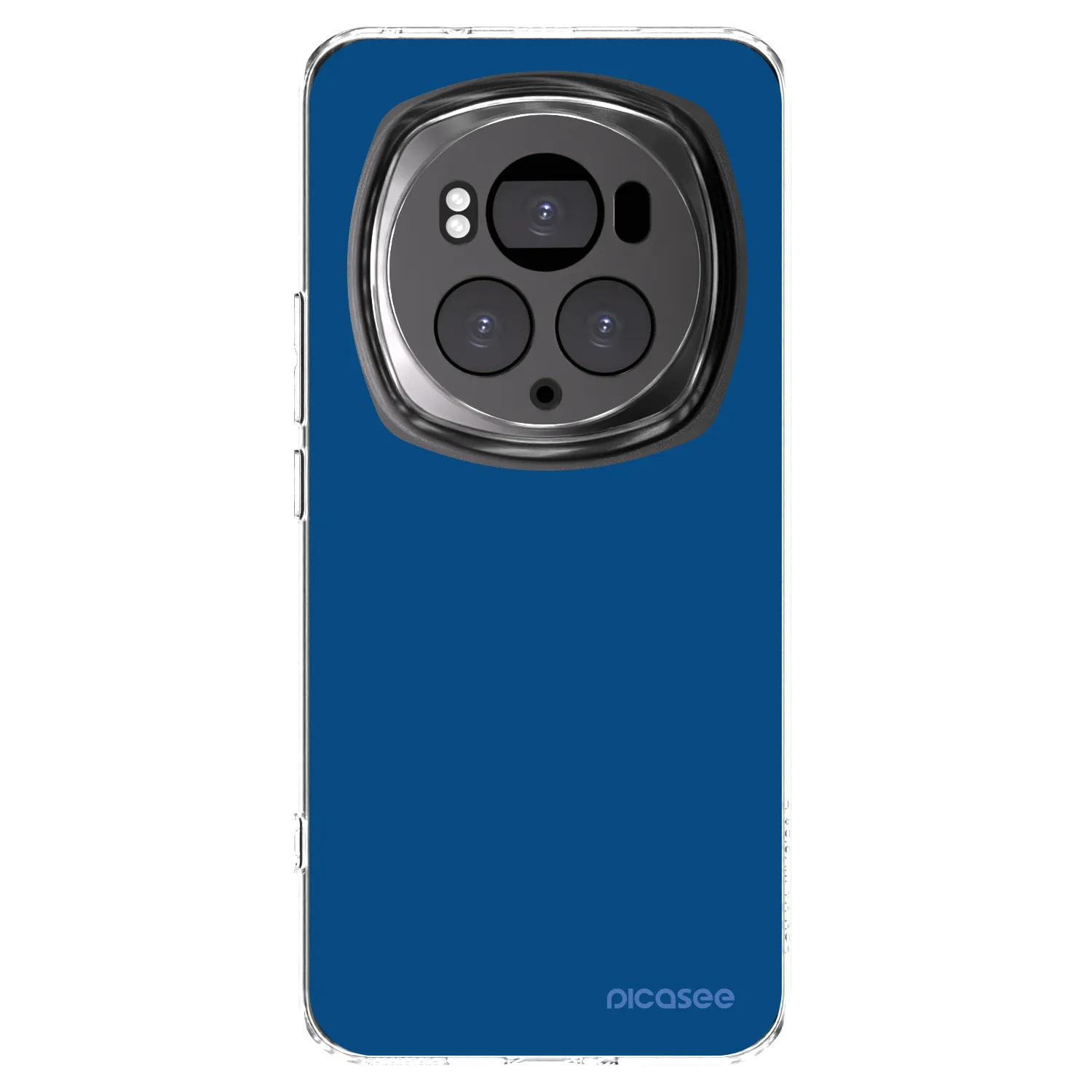 Picasee husă transparentă din silicon pentru Honor Magic6 Pro - Navy Blue