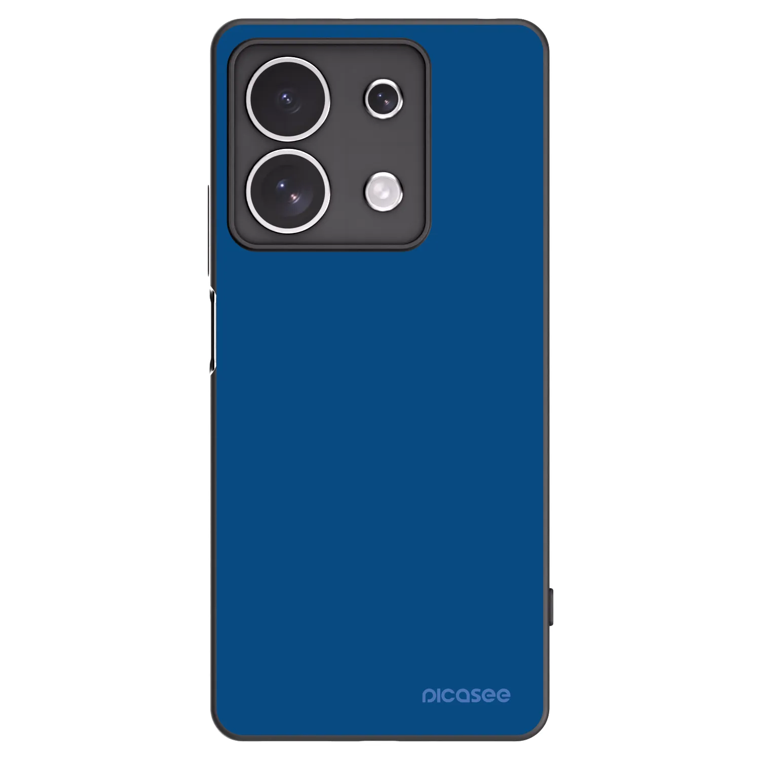 Picasee husă neagră din silicon pentru Xiaomi Redmi Note 13 4G - Navy Blue