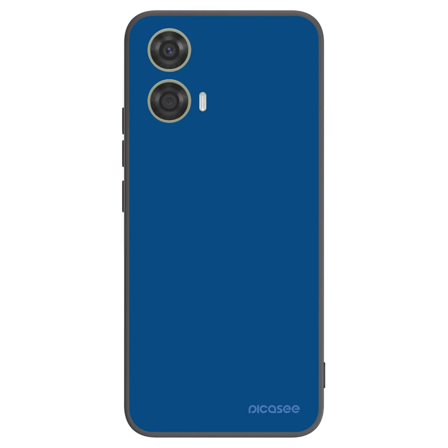 Picasee husă neagră din silicon pentru Motorola Moto G24 - Navy Blue