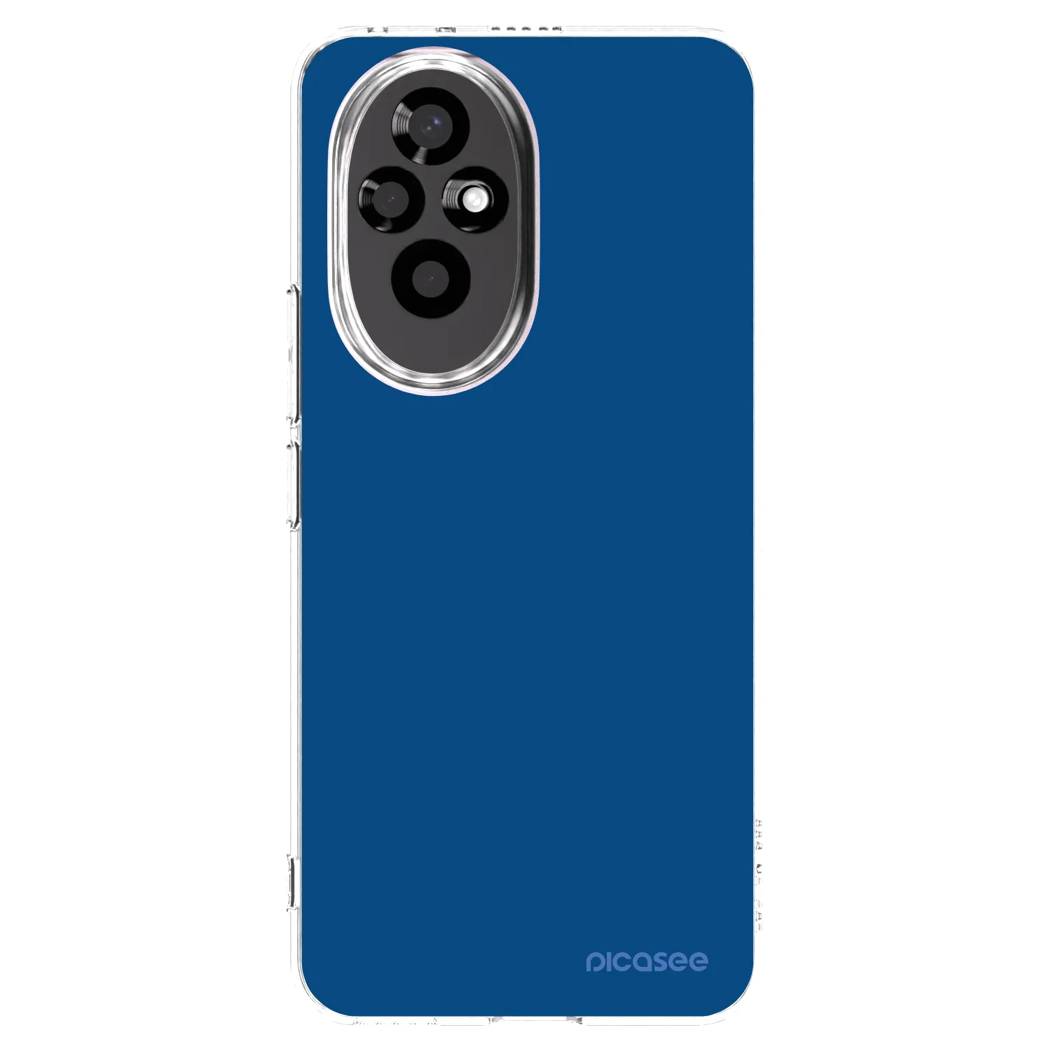Picasee husă transparentă din silicon pentru Honor 200 Pro 5G - Navy Blue