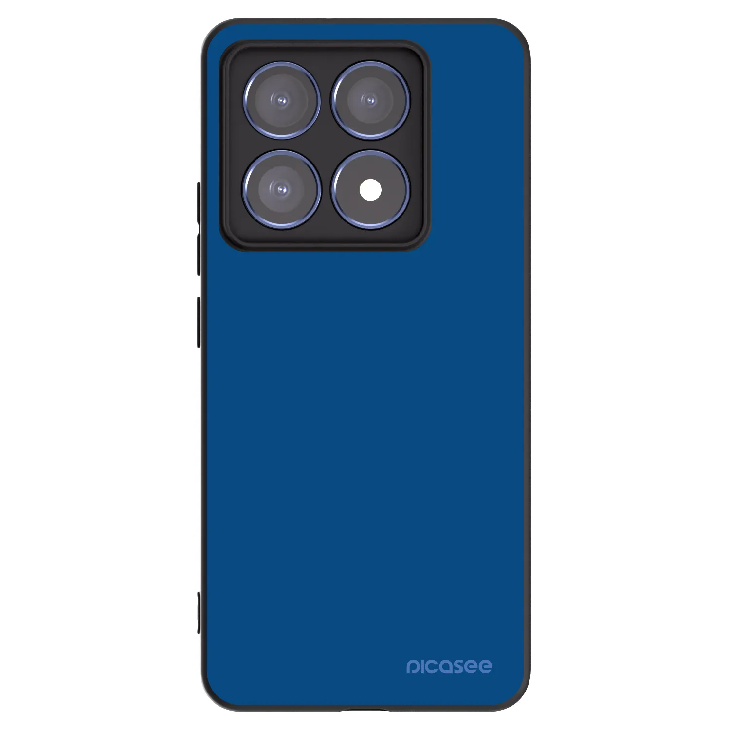 Picasee husă neagră din silicon pentru Xiaomi 14T Pro - Navy Blue