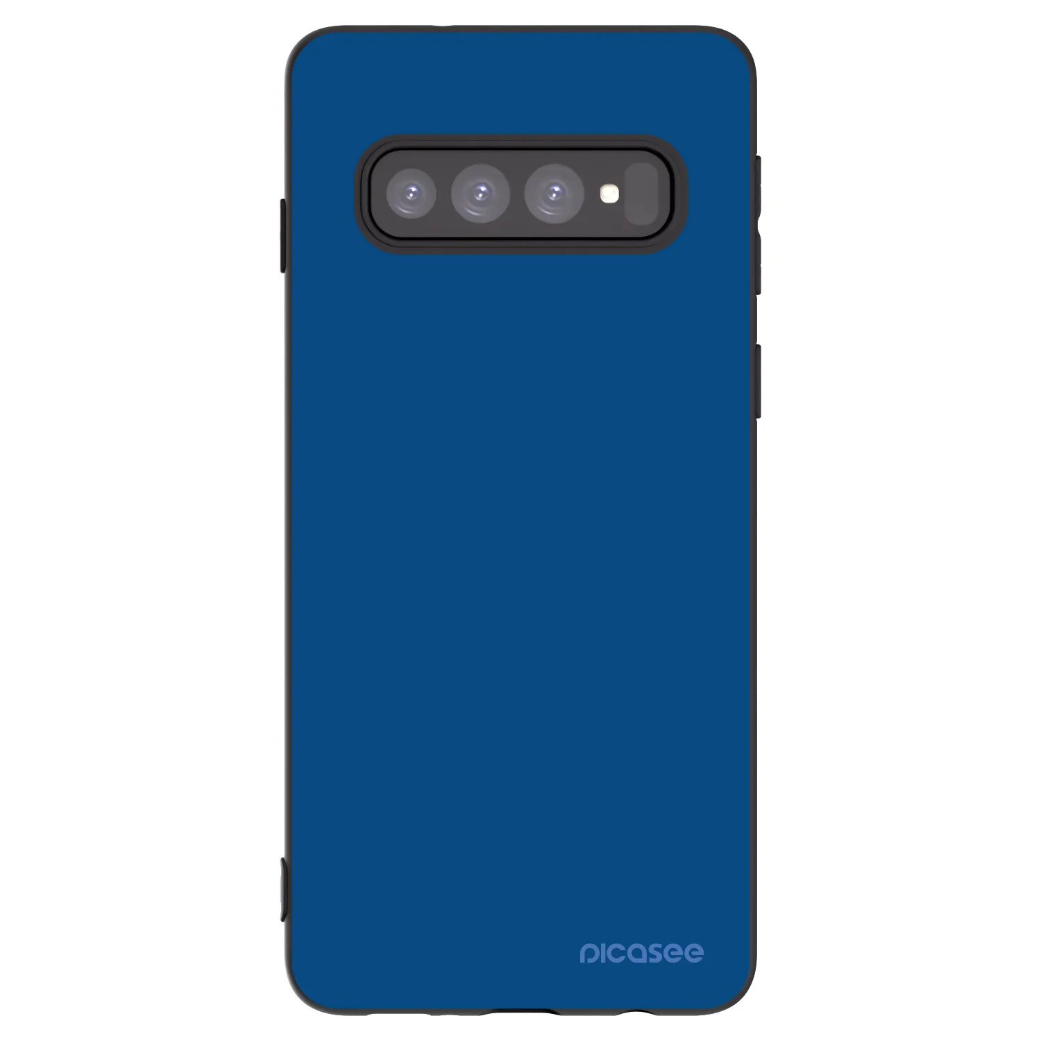 Picasee husă neagră din silicon pentru Samsung Galaxy S10 G973 - Navy Blue