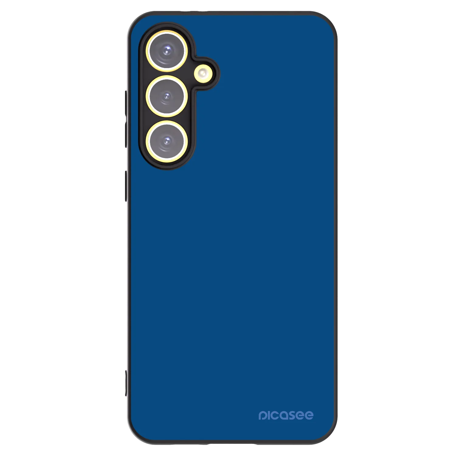 Picasee husă neagră din silicon pentru Samsung Galaxy S24 FE S721B - Navy Blue