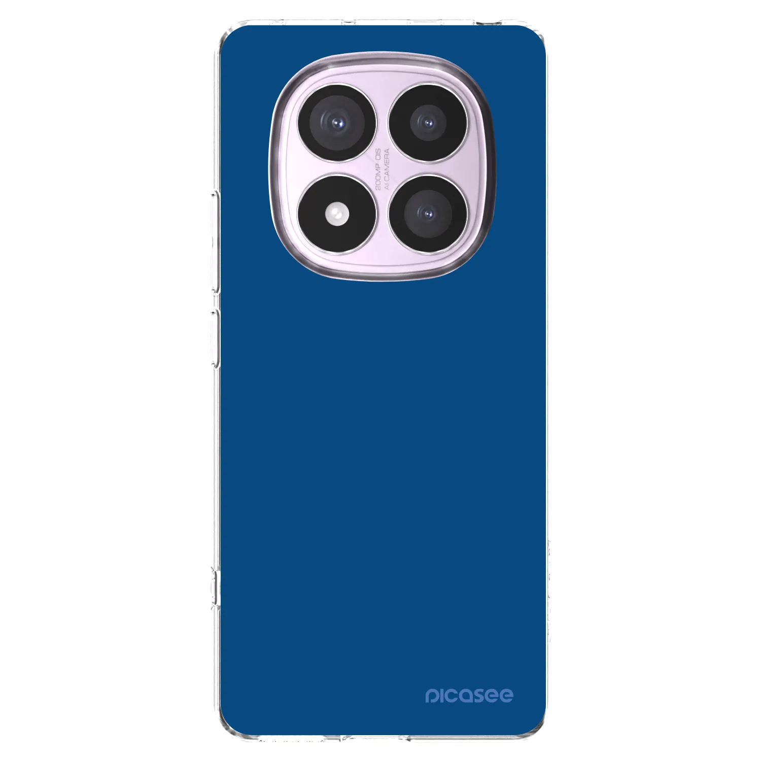 Picasee husă transparentă din silicon pentru Xiaomi Redmi Note 14 Pro 5G - Navy Blue