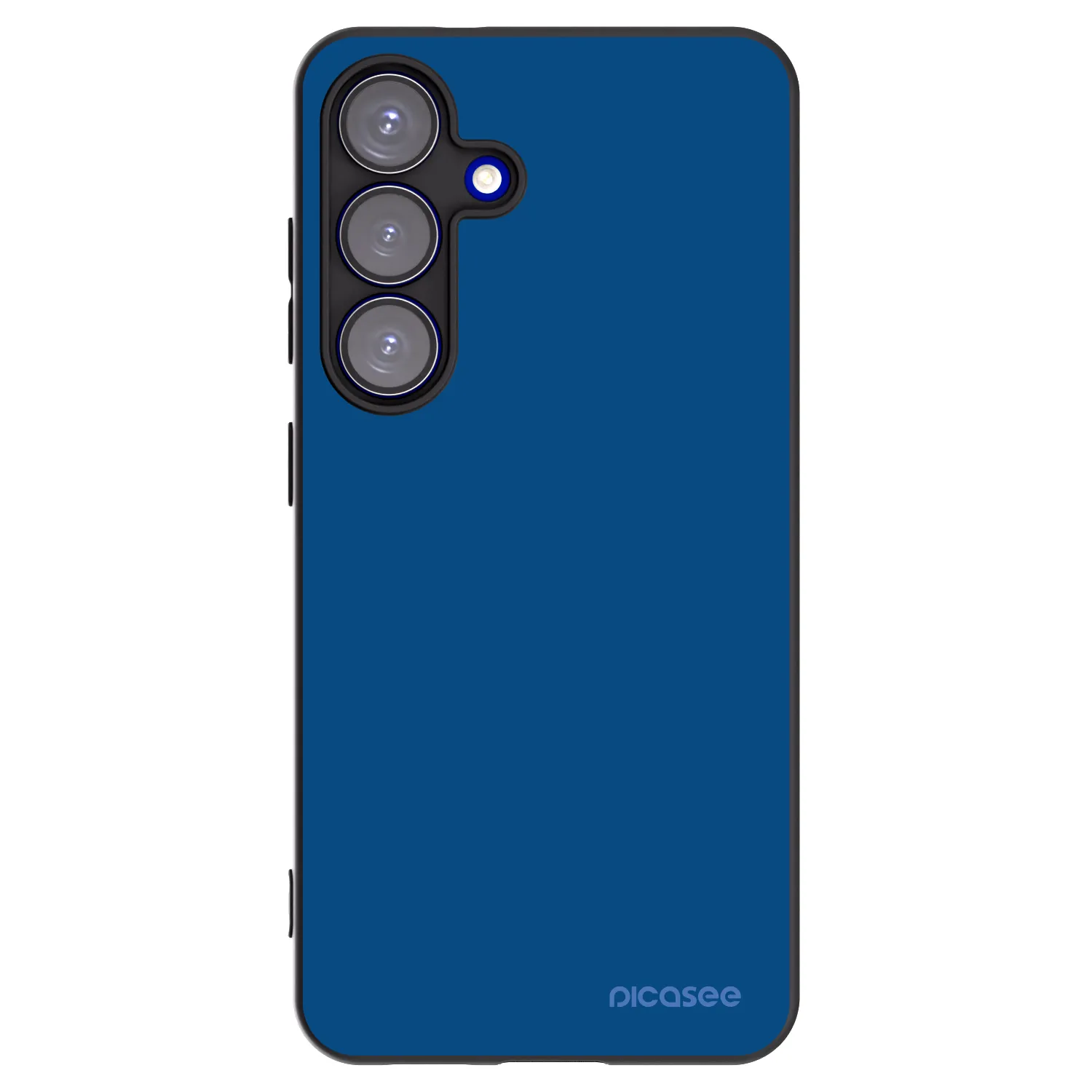 Picasee husă neagră din silicon pentru Samsung Galaxy S25 5G - Navy Blue