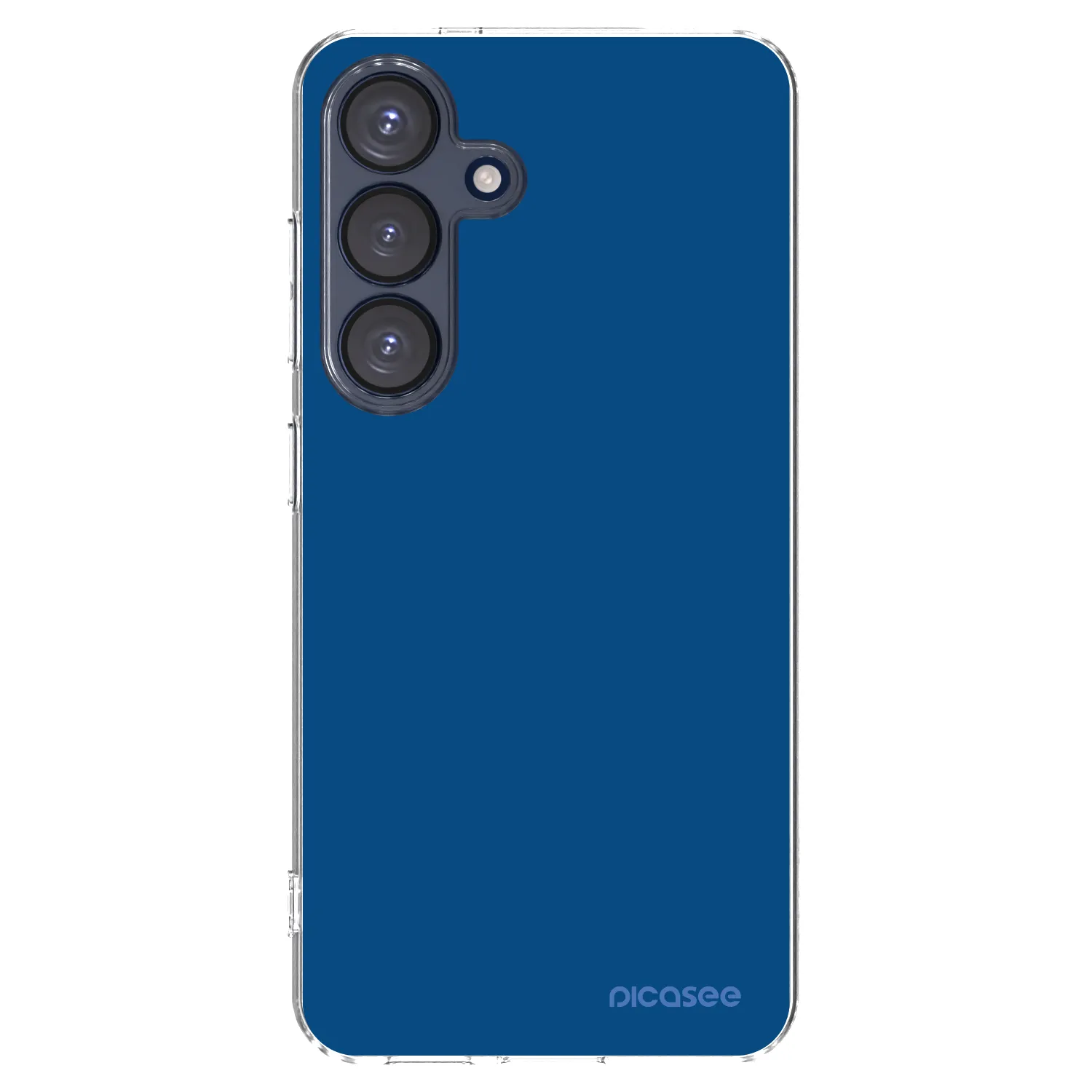 Picasee husă transparentă din silicon pentru Samsung Galaxy S25 5G - Navy Blue