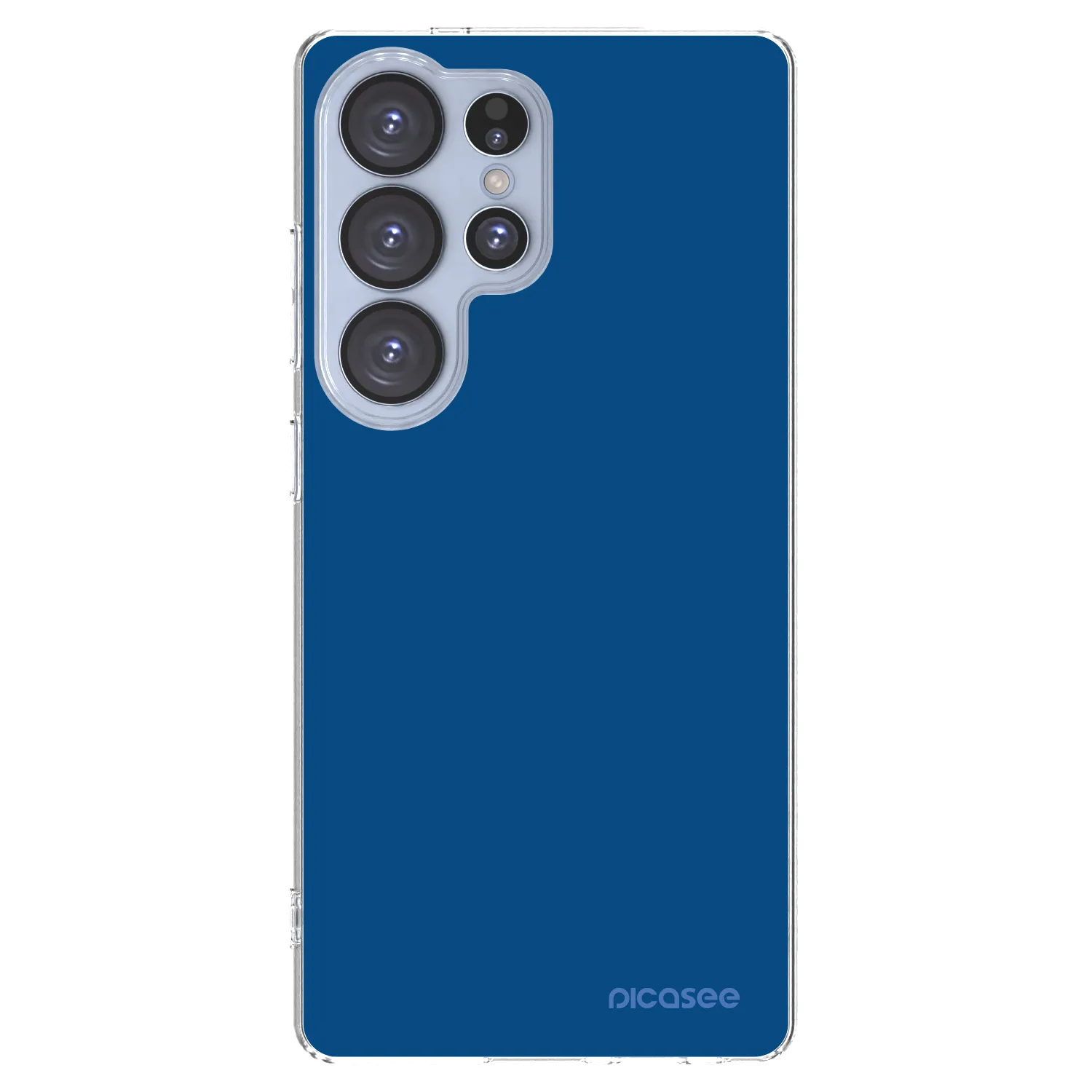 Picasee husă transparentă din silicon pentru Samsung Galaxy S25 Ultra 5G - Navy Blue