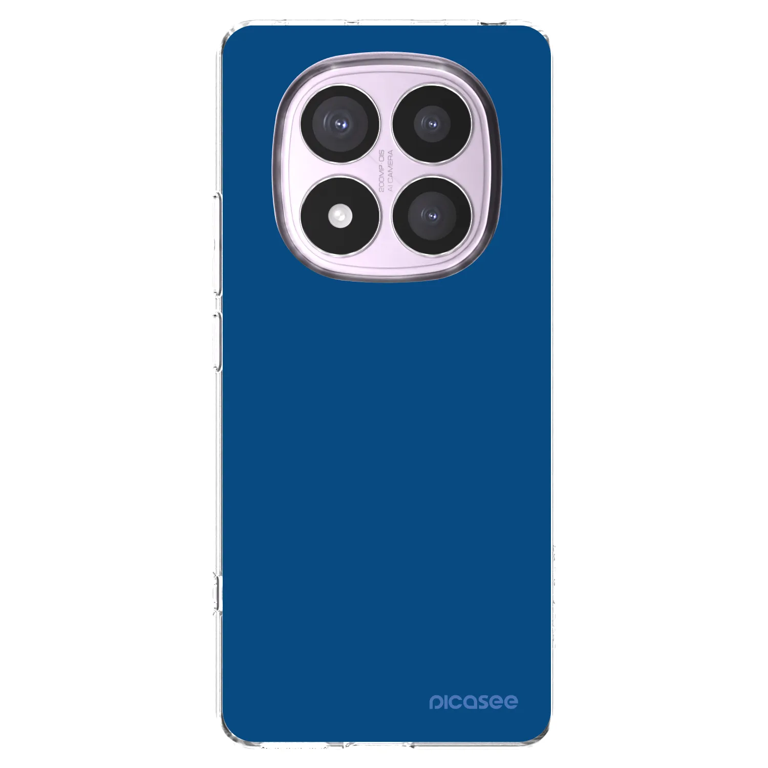 Picasee husă transparentă din silicon pentru Xiaomi Redmi Note 14 Pro 4G - Navy Blue