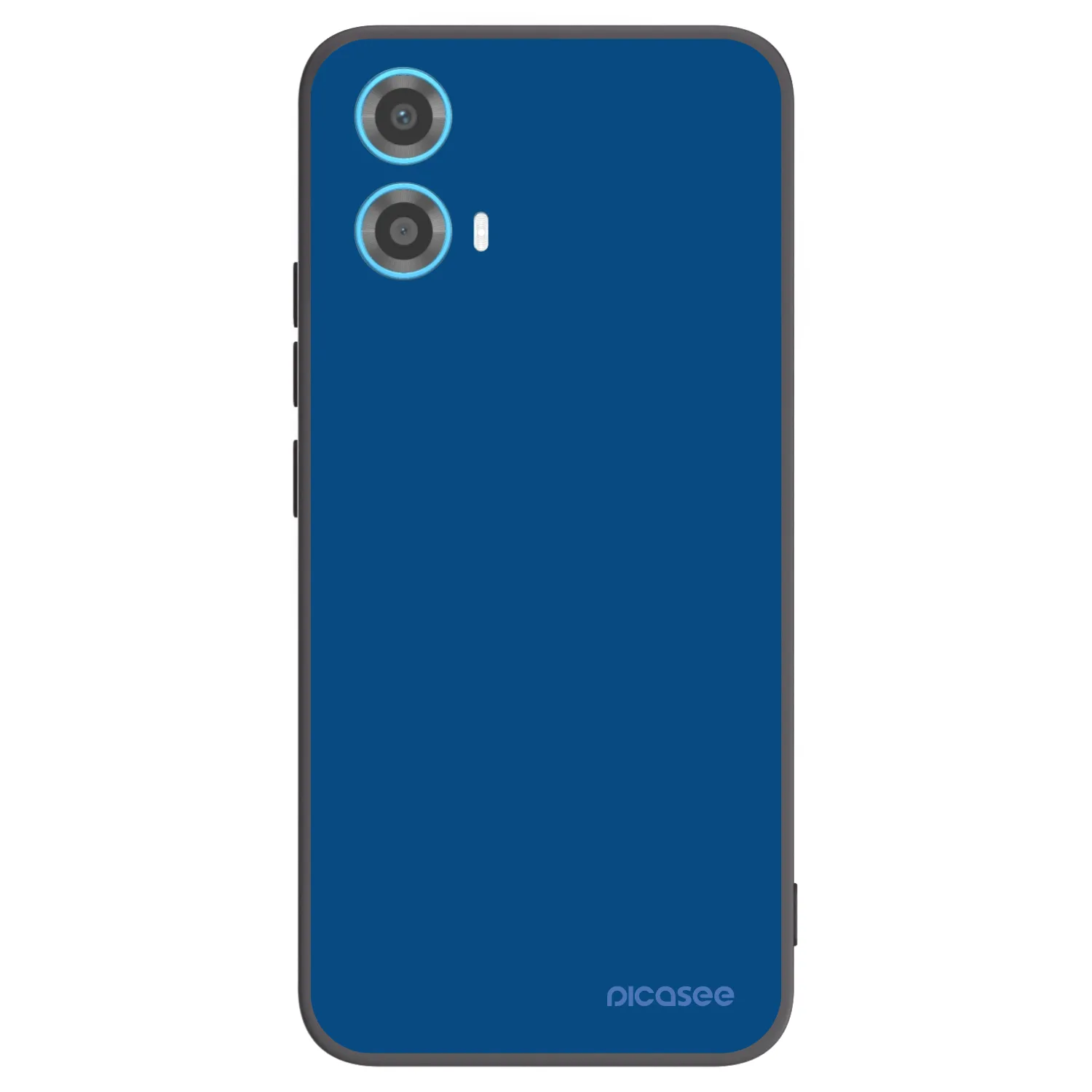 Picasee husă neagră din silicon pentru Motorola Moto G34 5G - Navy Blue