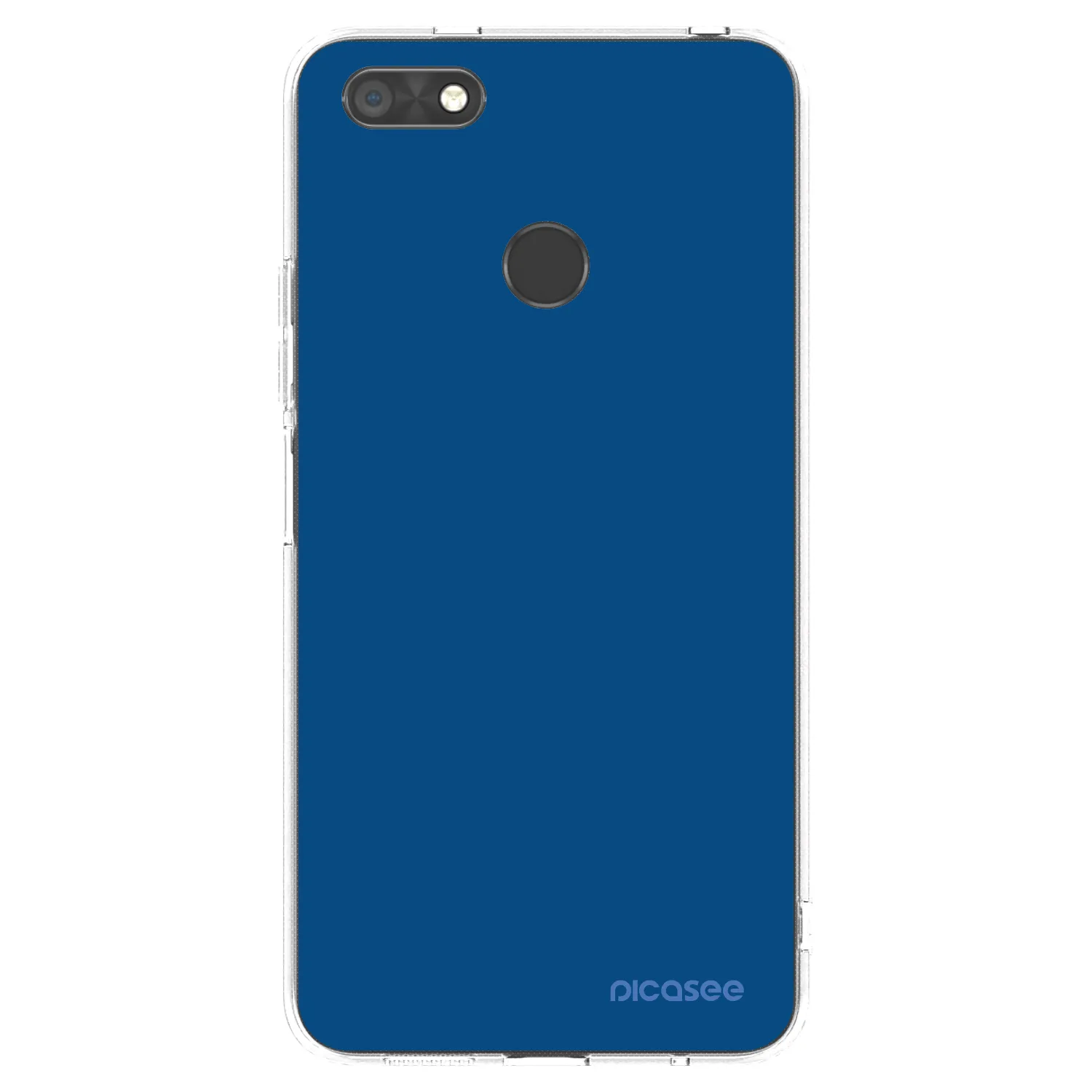 Picasee husă transparentă din silicon pentru Huawei P9 Lite Mini - Navy Blue