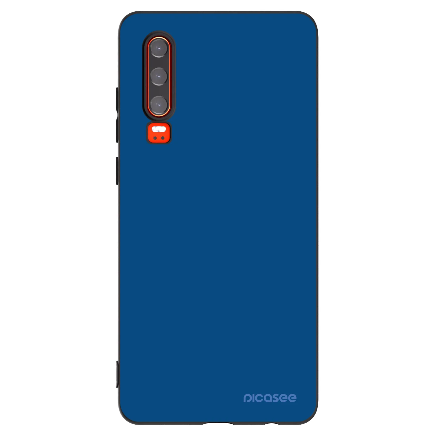 Picasee husă neagră din silicon pentru Huawei P30 - Navy Blue