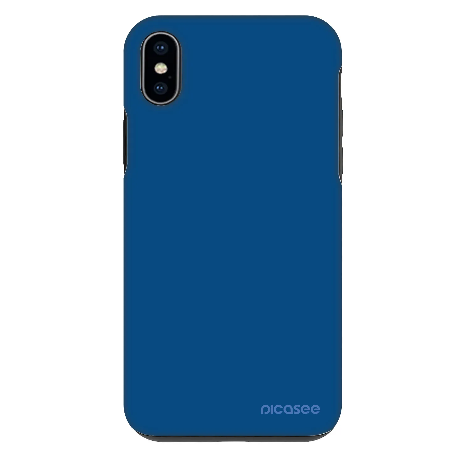 Picasee Fashion Case pentru Apple iPhone XS Max - Navy Blue