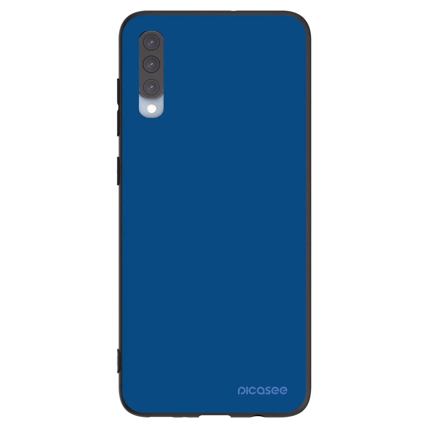 Picasee husă neagră din silicon pentru Samsung Galaxy A70 A705F - Navy Blue