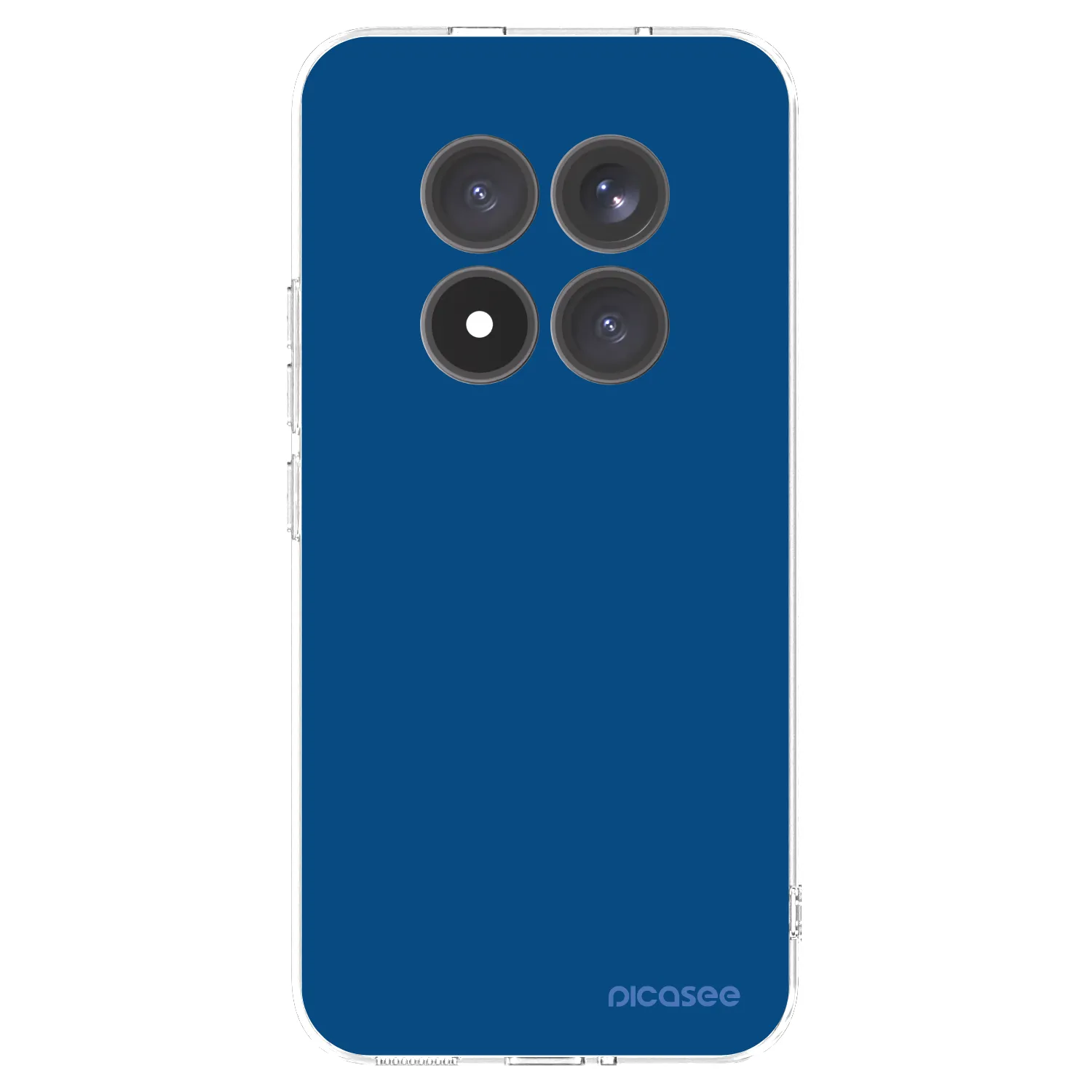 Picasee husă transparentă din silicon pentru Xiaomi Redmi Note 15 Pro+ - Navy Blue