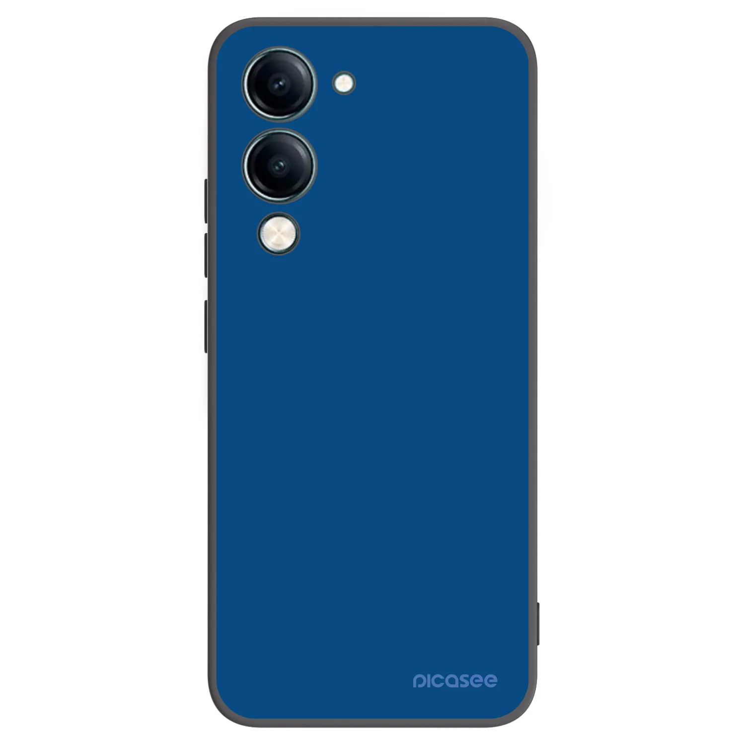 Picasee husă neagră din silicon pentru Vivo Y29s 5G - Navy Blue