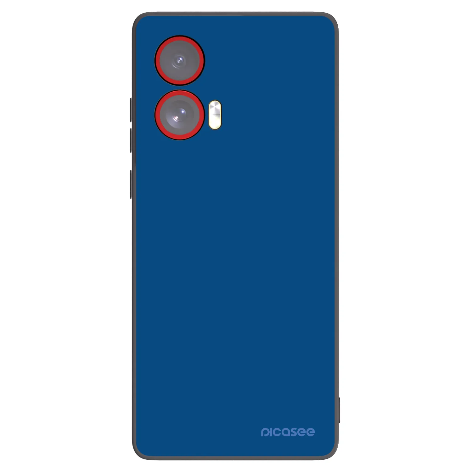 Picasee husă neagră din silicon pentru Motorola Edge 50 Fusion - Navy Blue