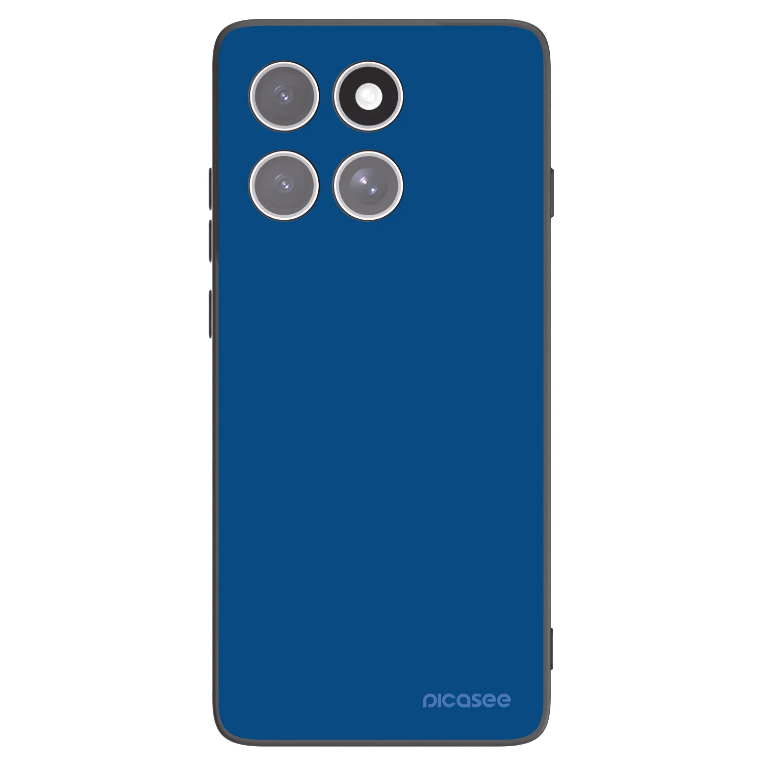 Picasee husă neagră din silicon pentru Motorola Edge 60 Fusion - Navy Blue