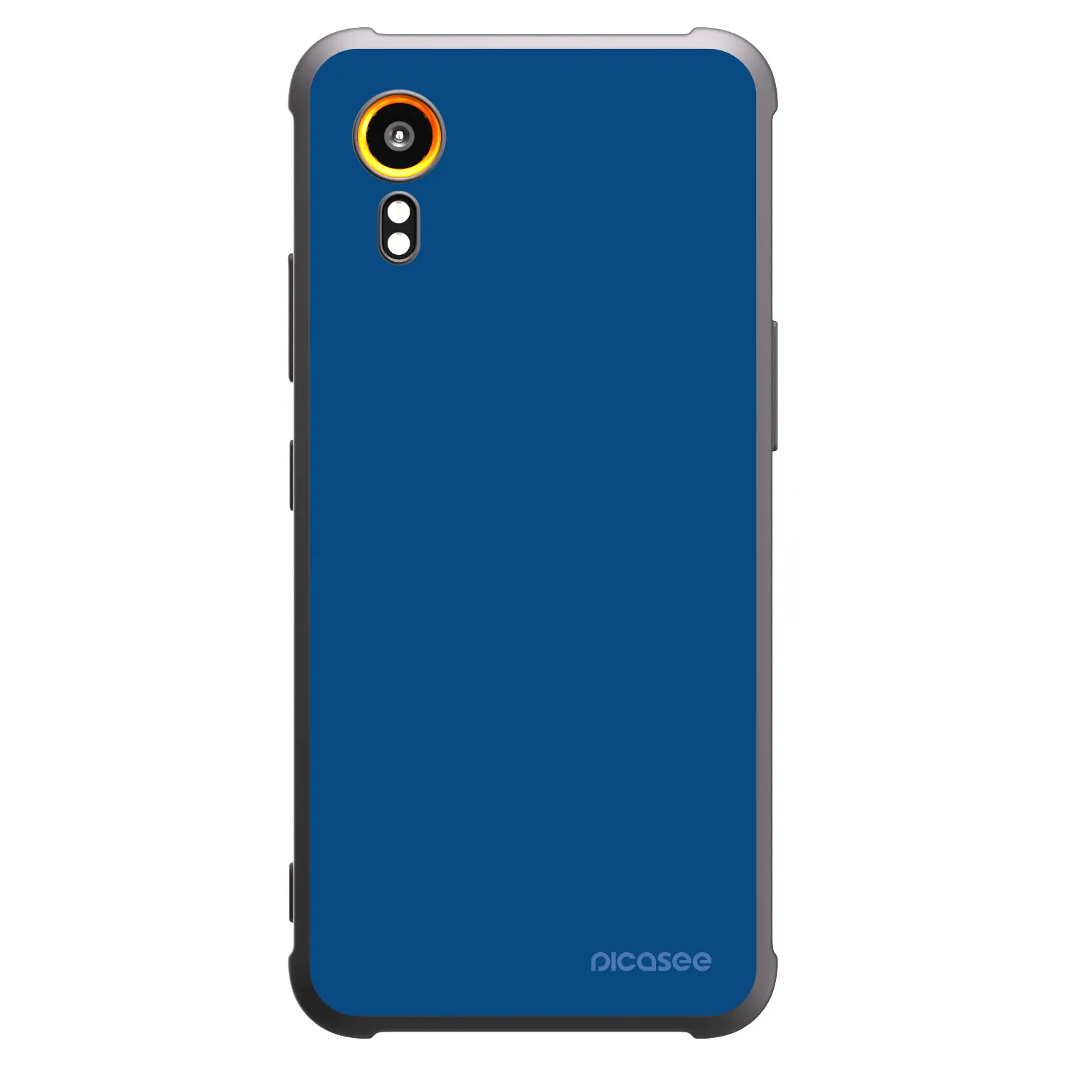 Picasee husă neagră din silicon pentru Samsung Galaxy Xcover 7 - Navy Blue