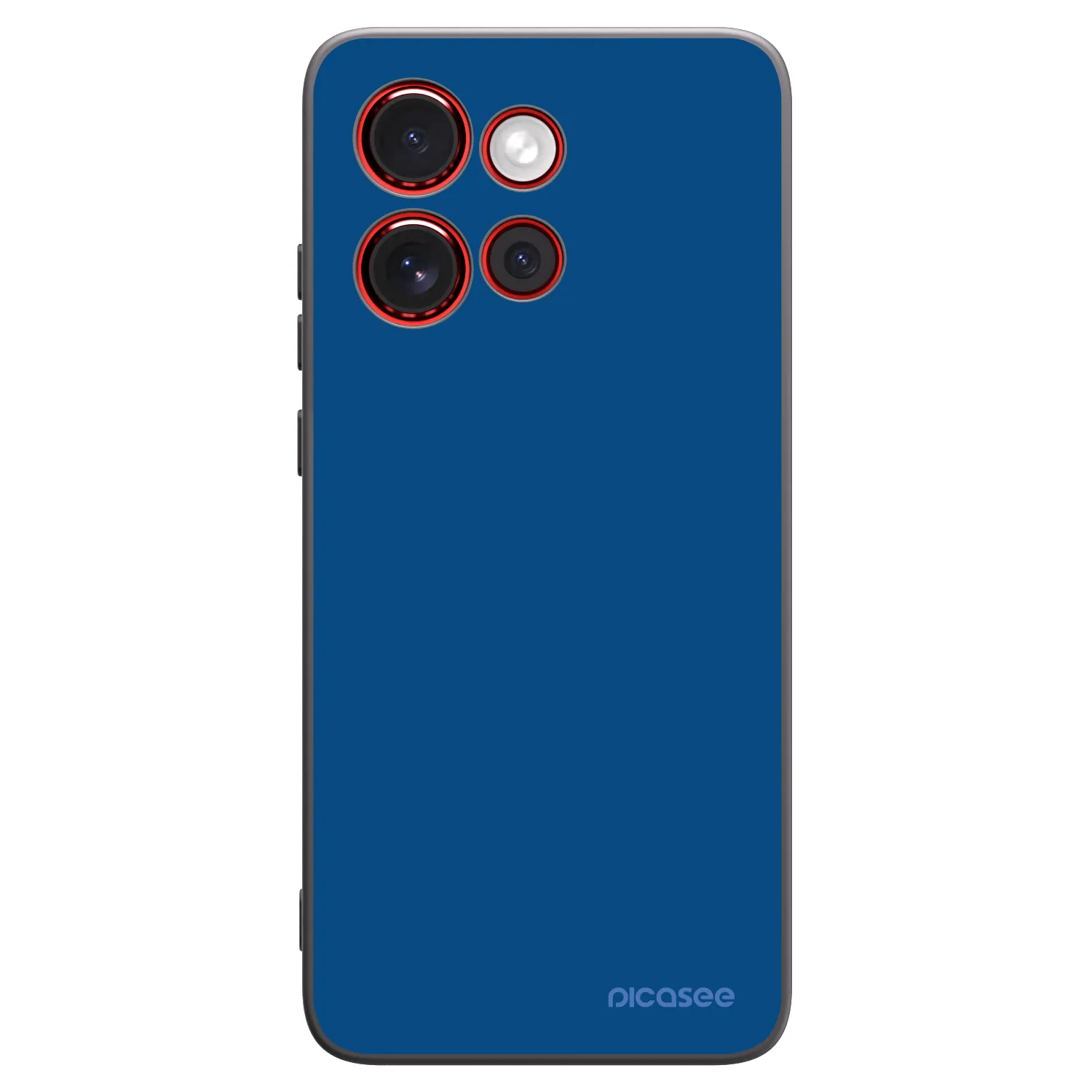 Picasee husă neagră din silicon pentru Motorola Edge 60 Neo 5G - Navy Blue