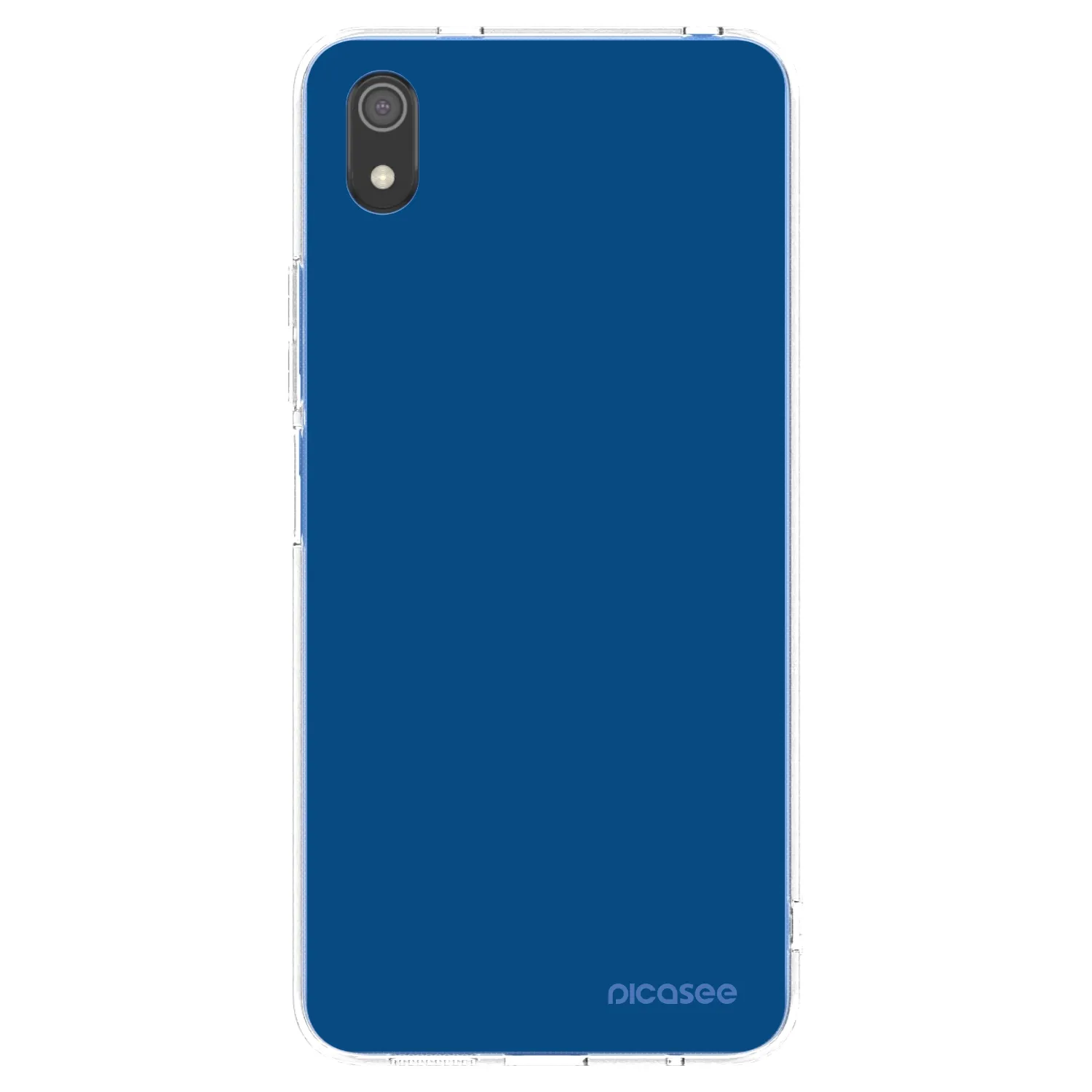Picasee husă transparentă din silicon pentru Xiaomi Redmi 7A - Navy Blue